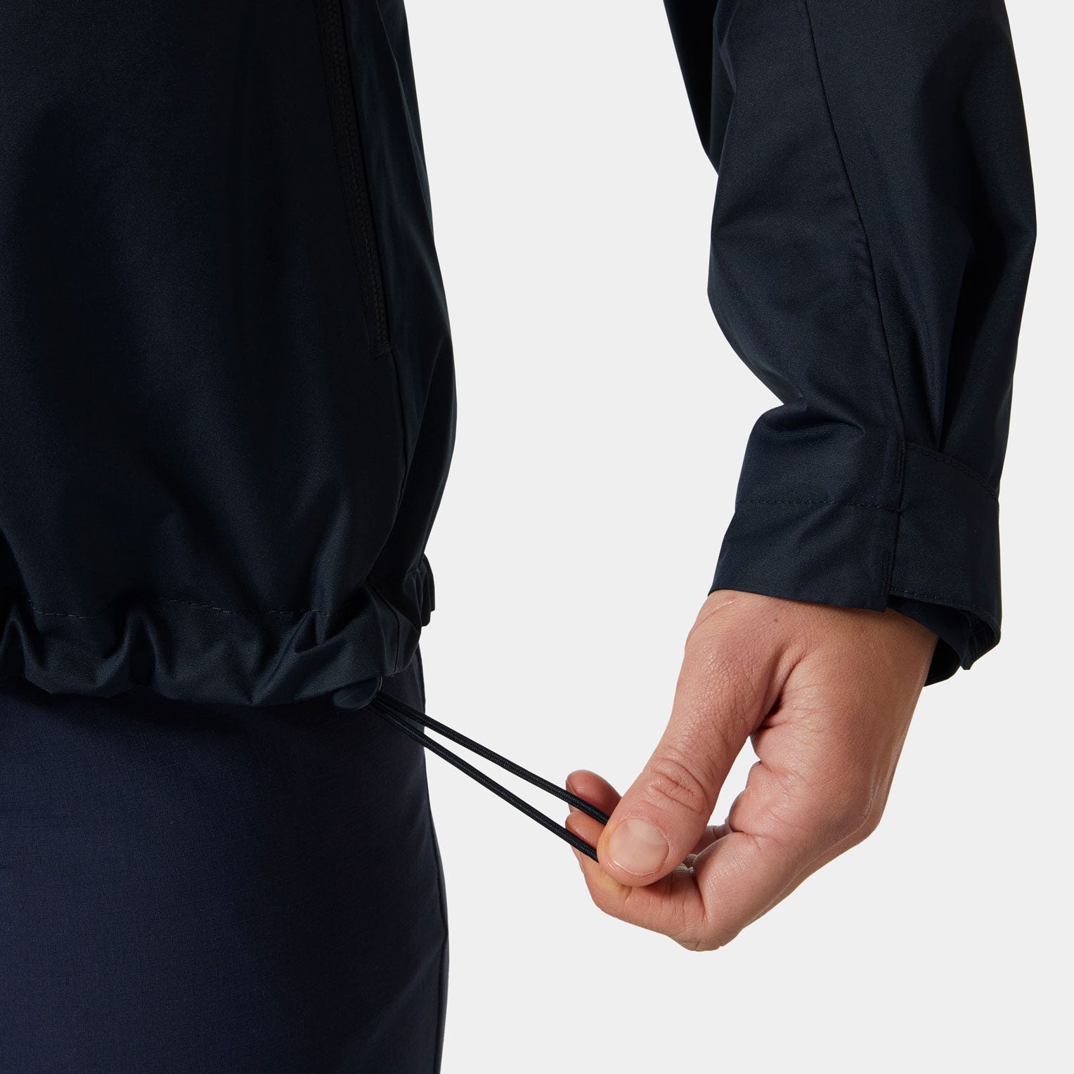 Women's Crew Hooded Pile Jacket - 597 NAVY