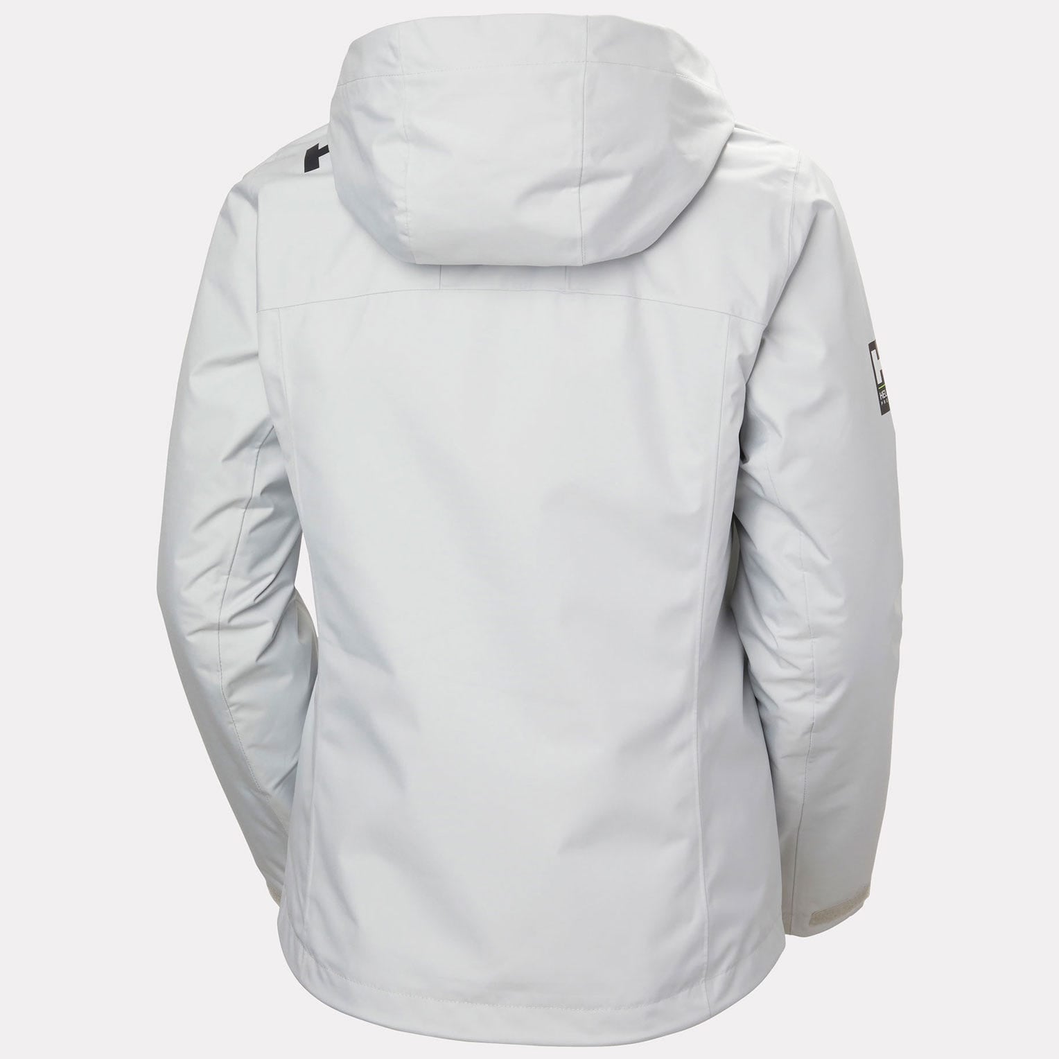 Women's Crew Hooded Pile Jacket - 853 GREY FOG