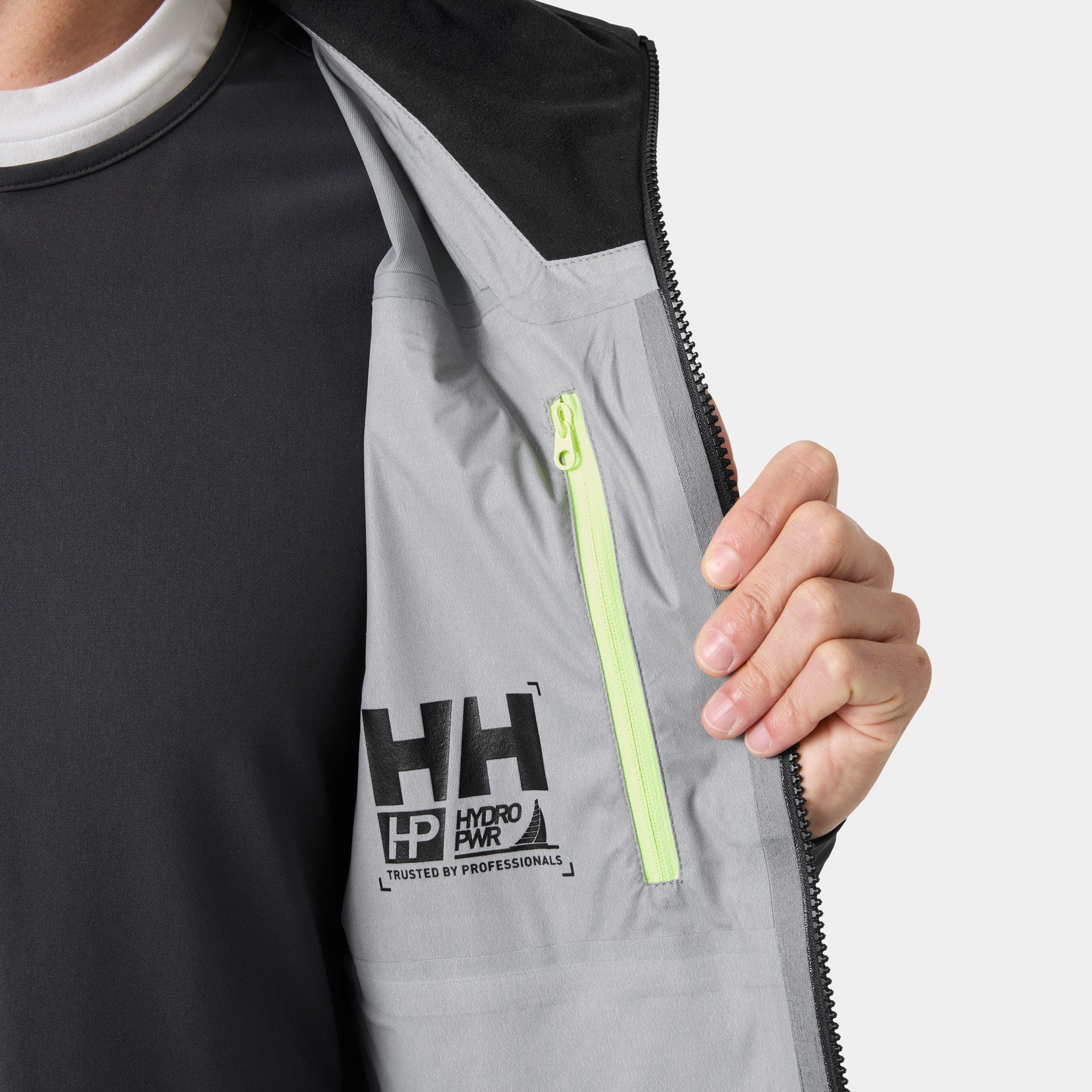 Men's HP Foil Flyer Jacket - 980 EBONY