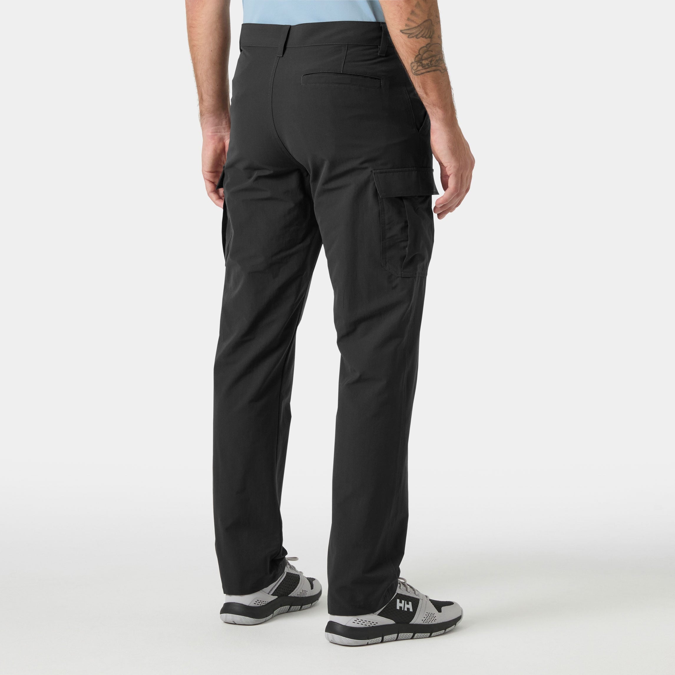 Men's HH Quick Dry Cargo Pants - 980 EBONY