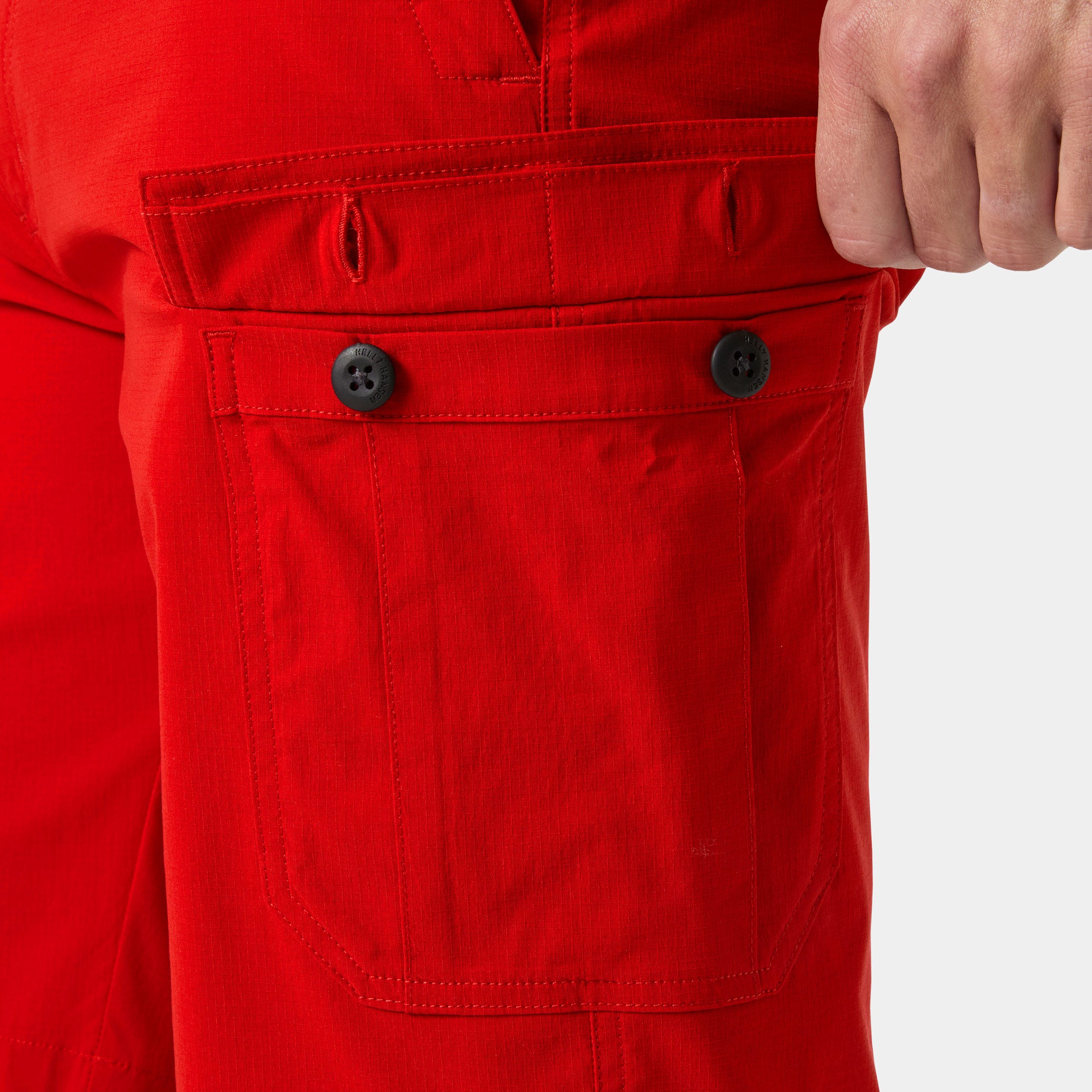 Men's HH Quick Dry Cargo Shorts 11" - 162 RED