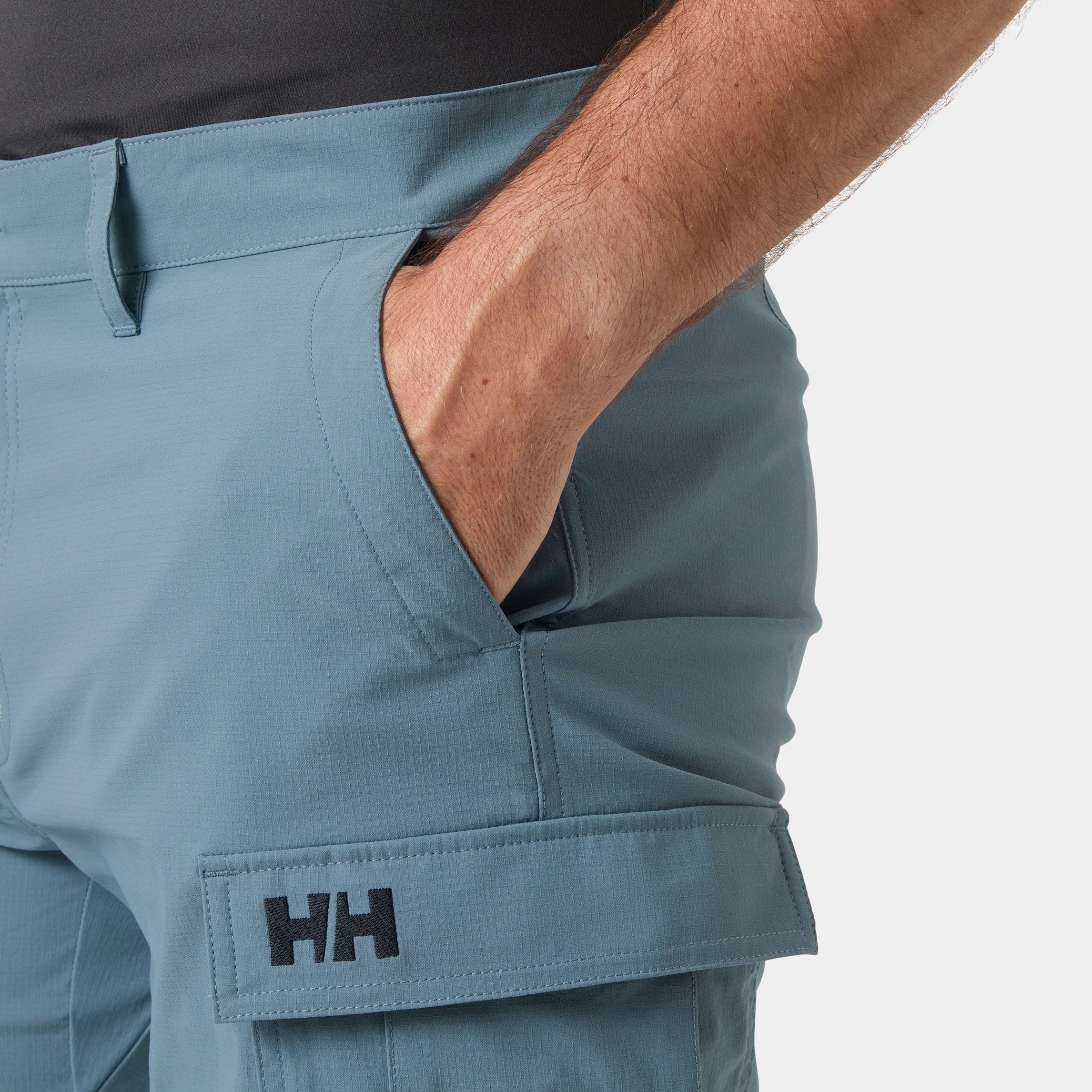 Men's HH Quick Dry Cargo Shorts 11" - 601 WASHED NAVY