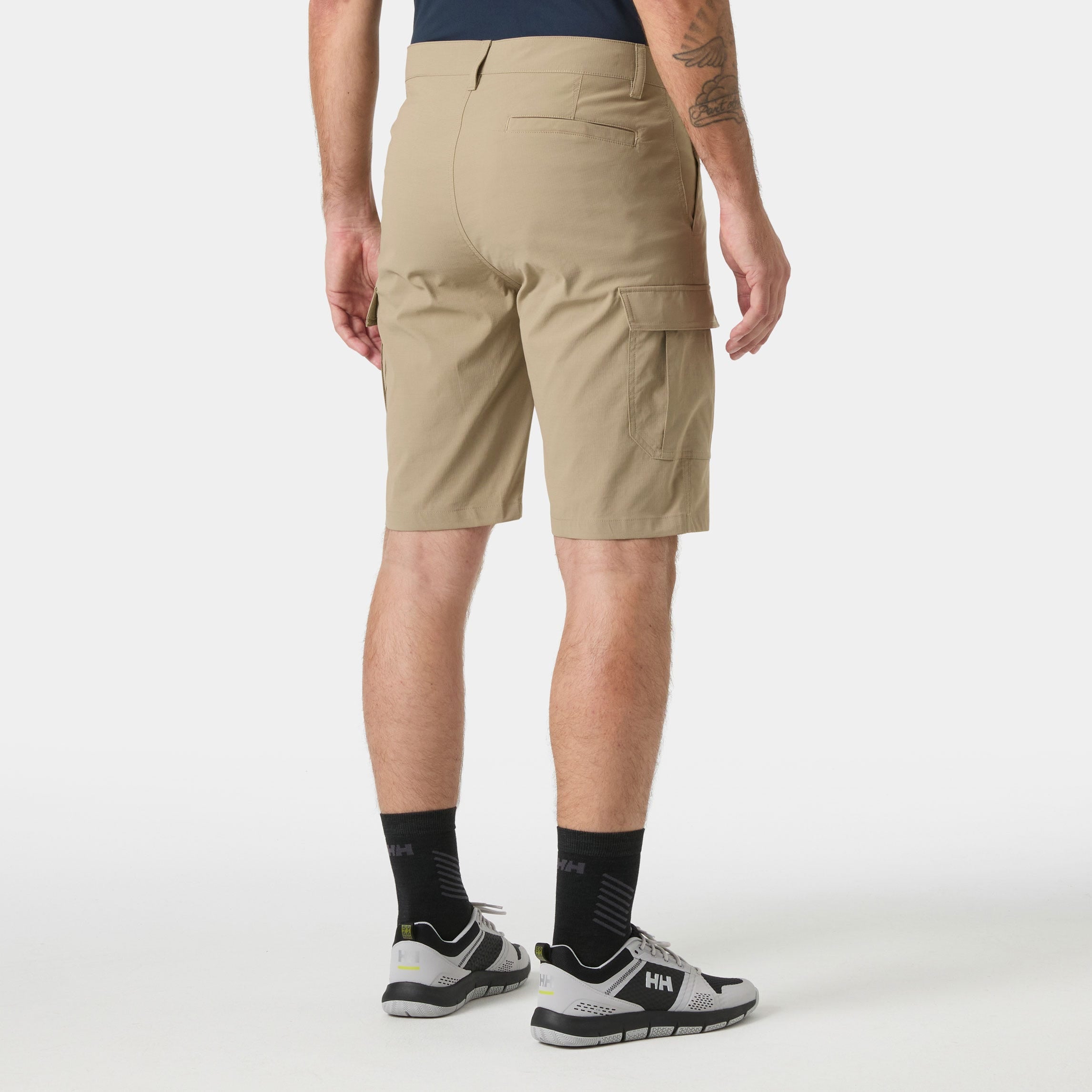 Men's HH Quick Dry Cargo Shorts 11" - 757 PEBBLE