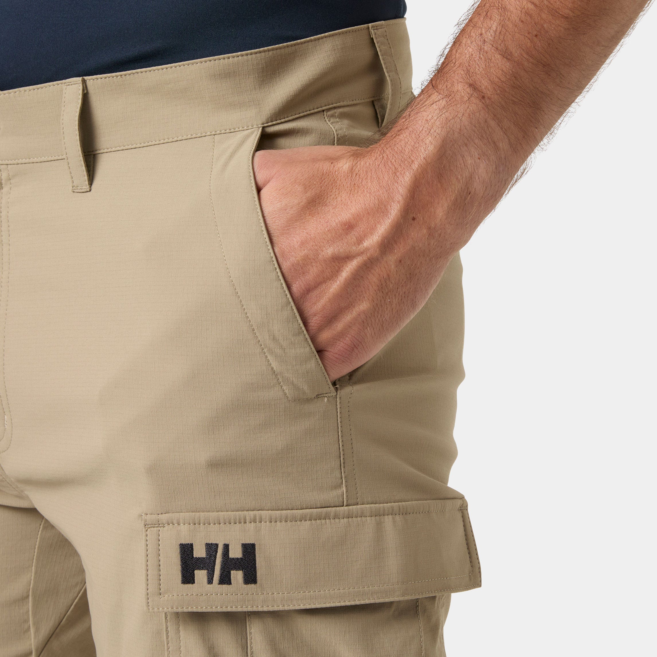 Men's HH Quick Dry Cargo Shorts 11" - 757 PEBBLE