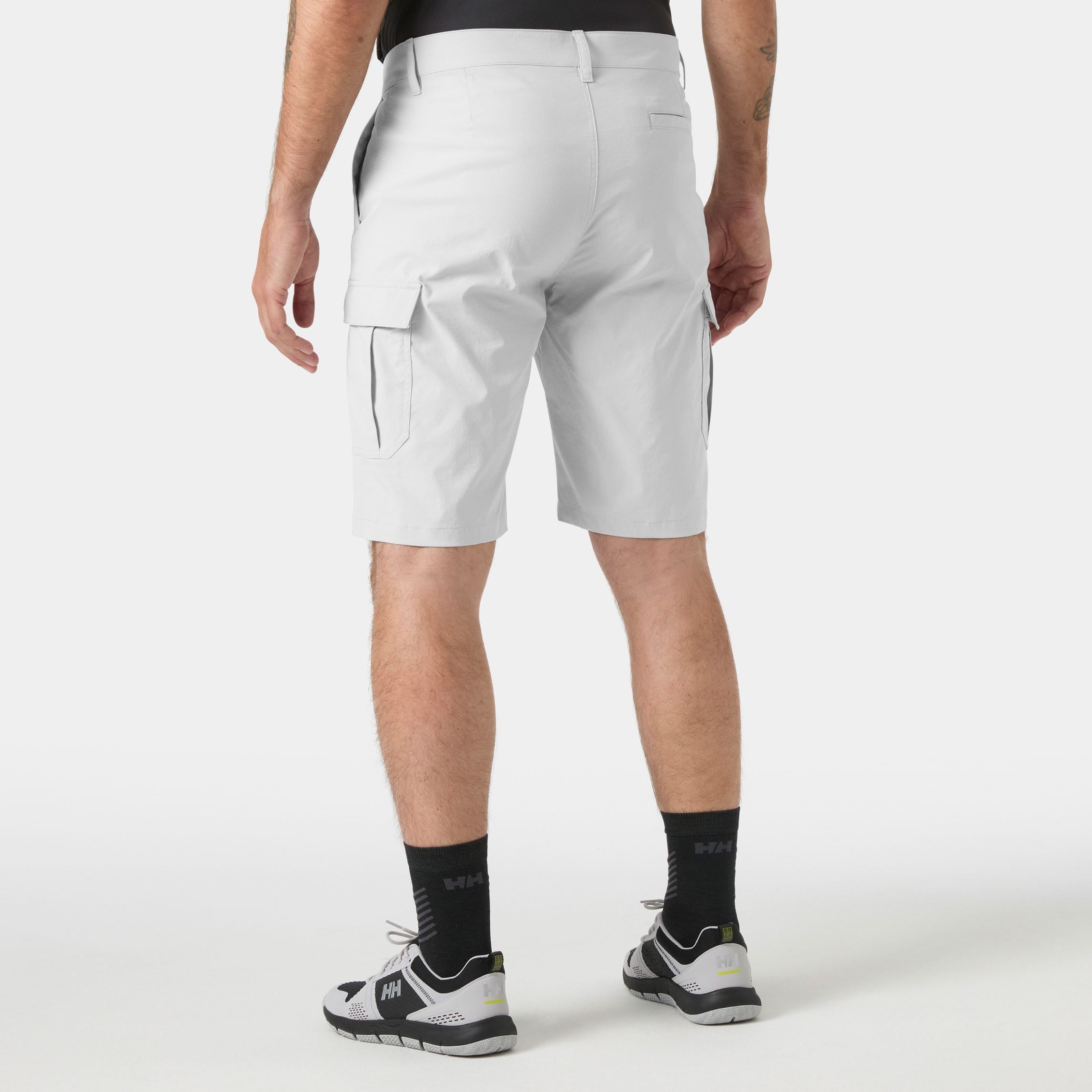 Men's HH Quick Dry Cargo Shorts 11" - 853 GREY FOG