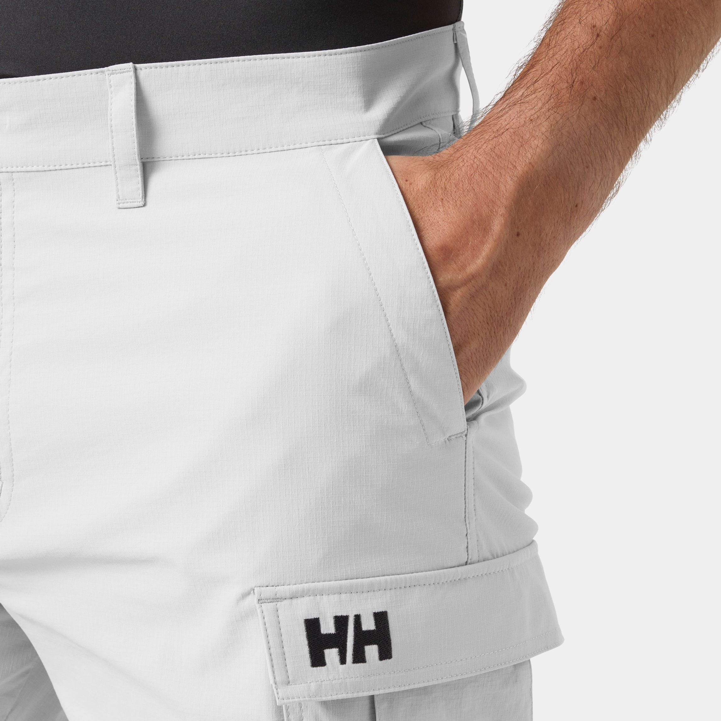 Men's HH Quick Dry Cargo Shorts 11" - 853 GREY FOG