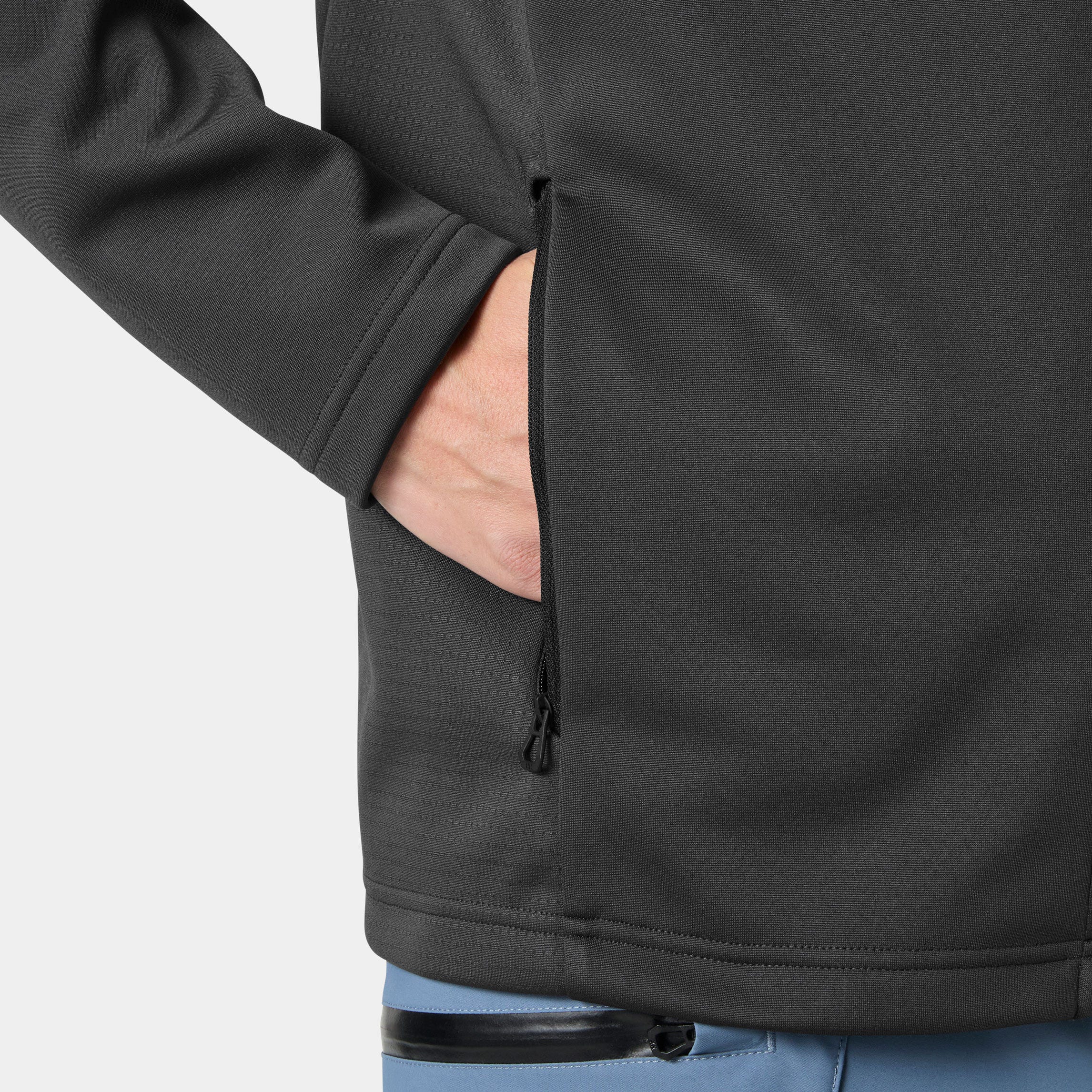 Men's HP Fleece Jacket - 980 EBONY