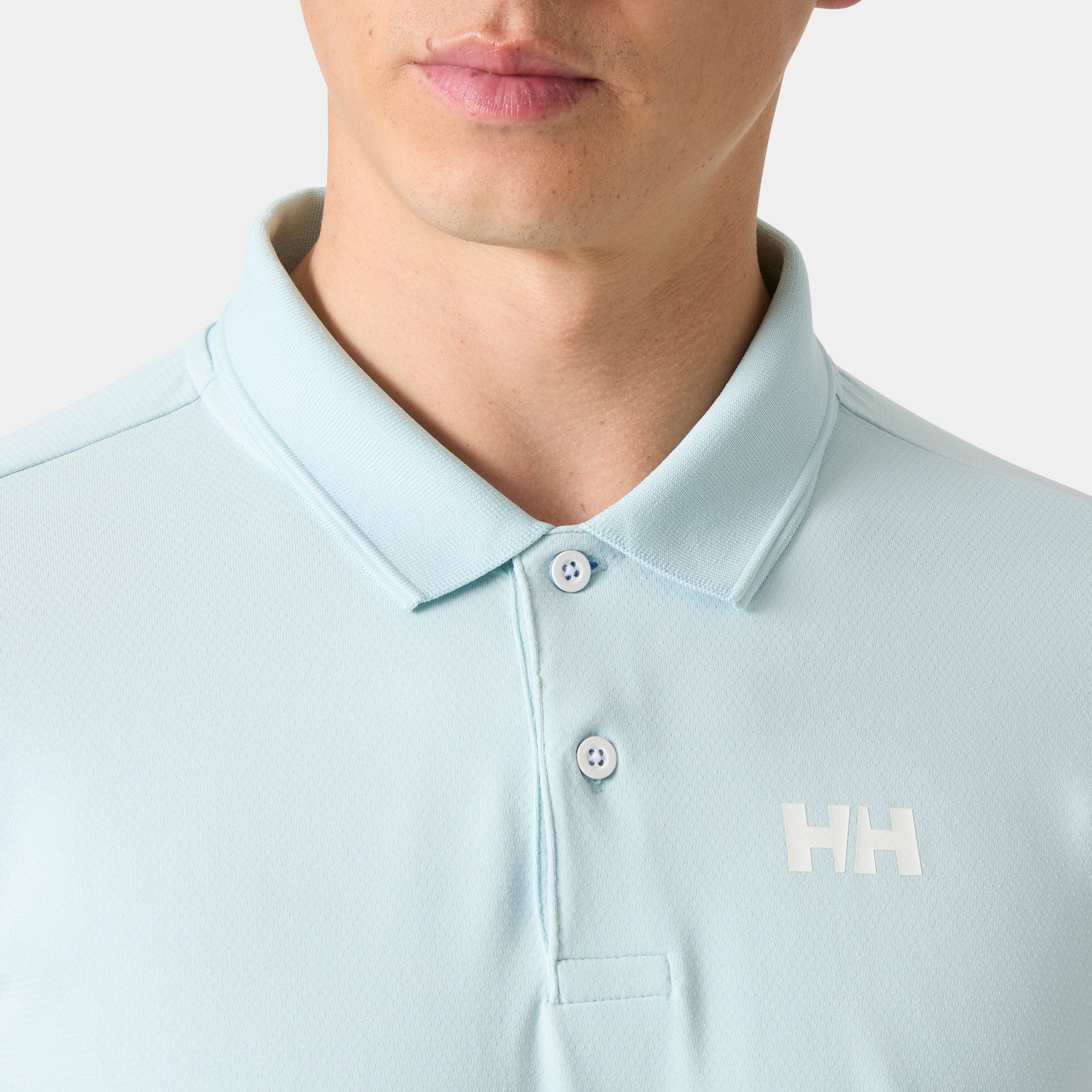 Men's HP Salina Polo - 537 BARELY BLUE