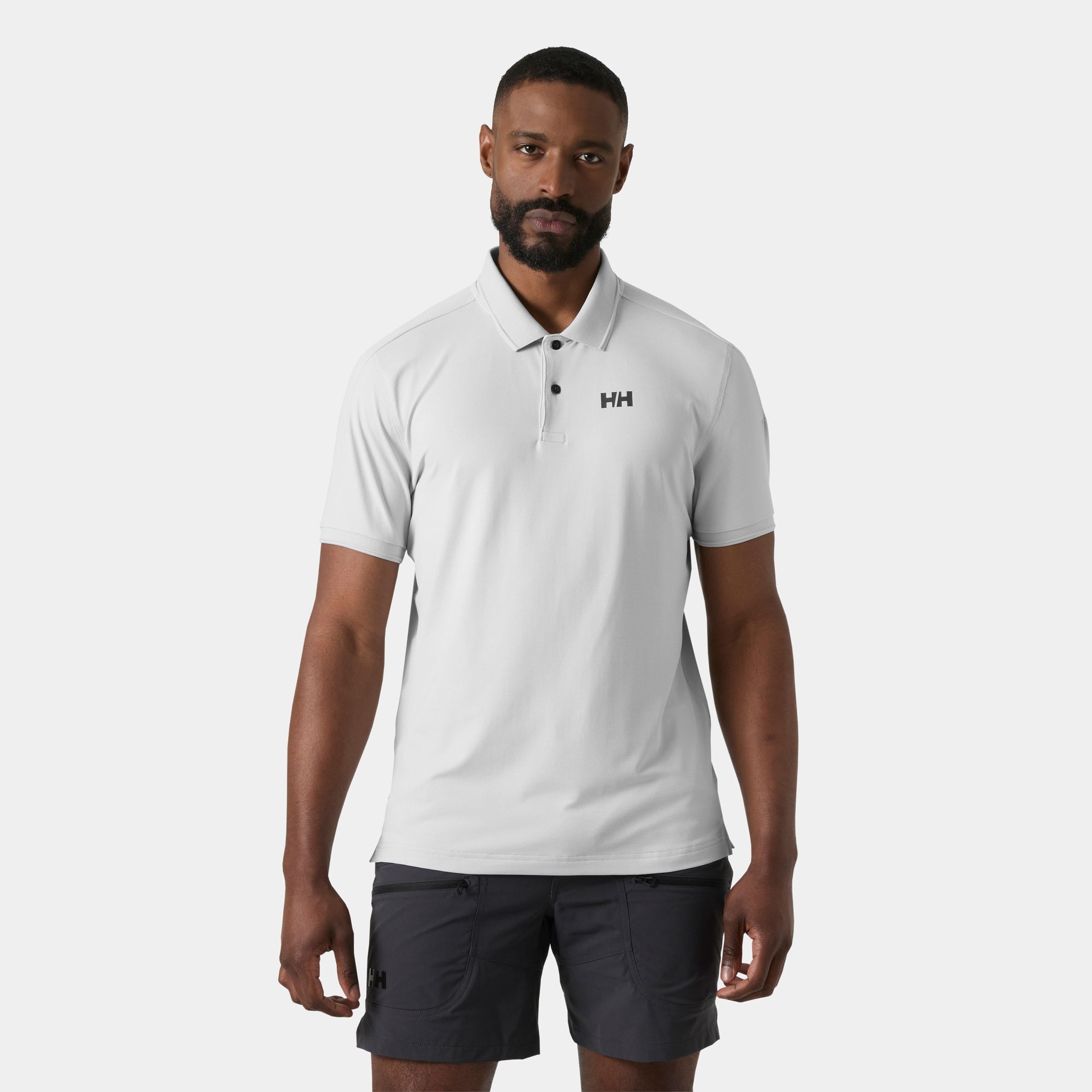 Men's HP Salina Polo - 853 GREY FOG