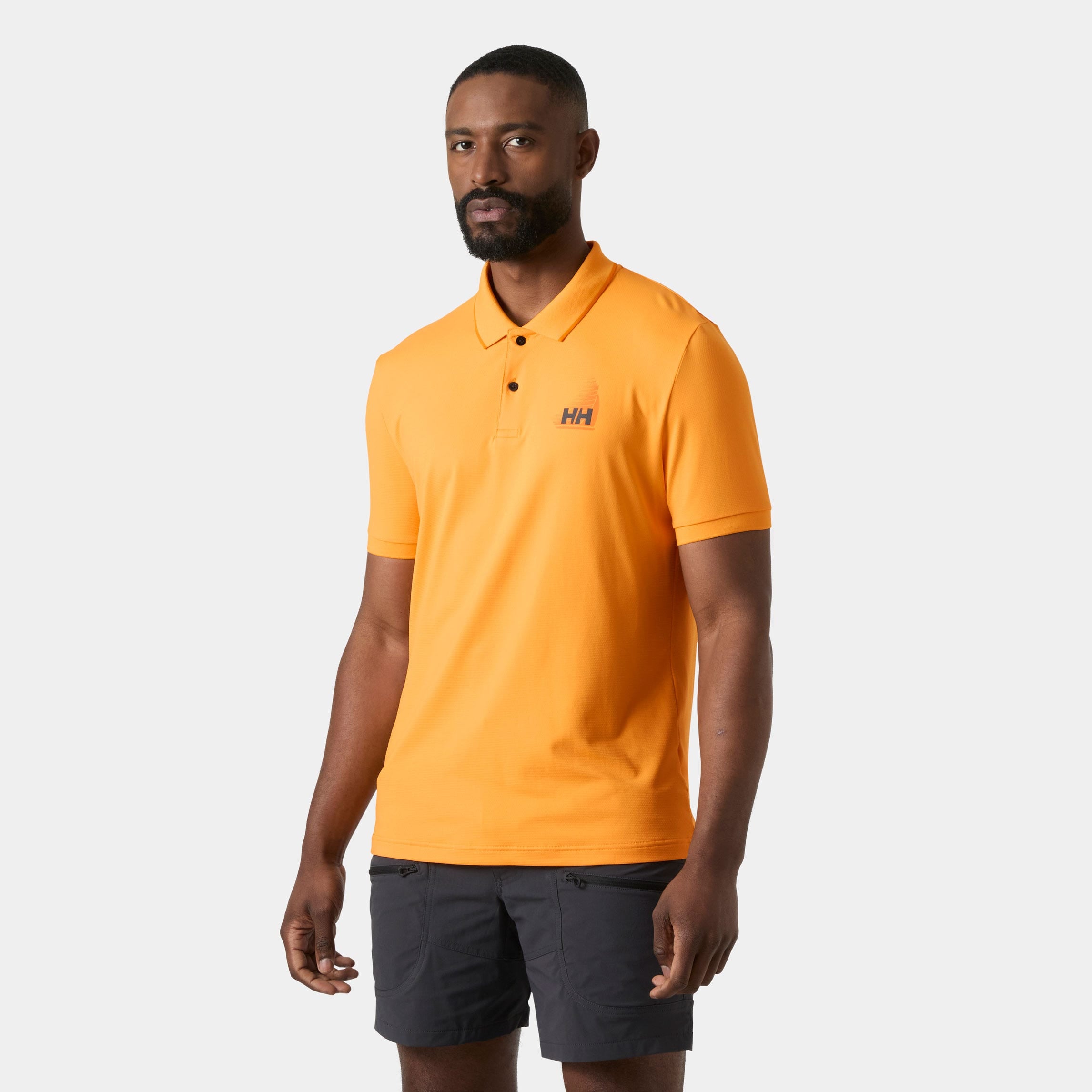 Men's HP Figari Polo - 320 ORANGE SORBET