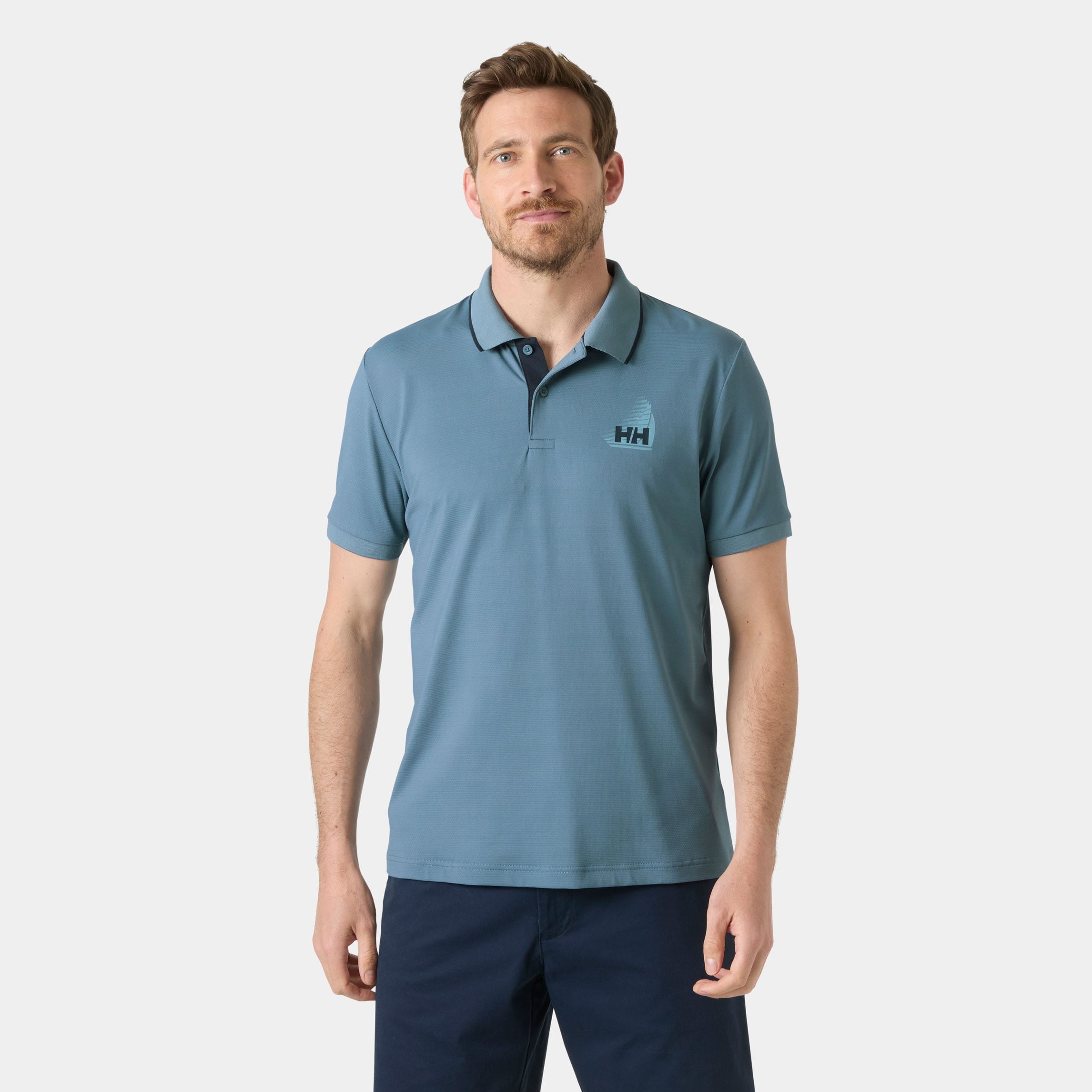 Men's HP Figari Polo - 601 WASHED NAVY
