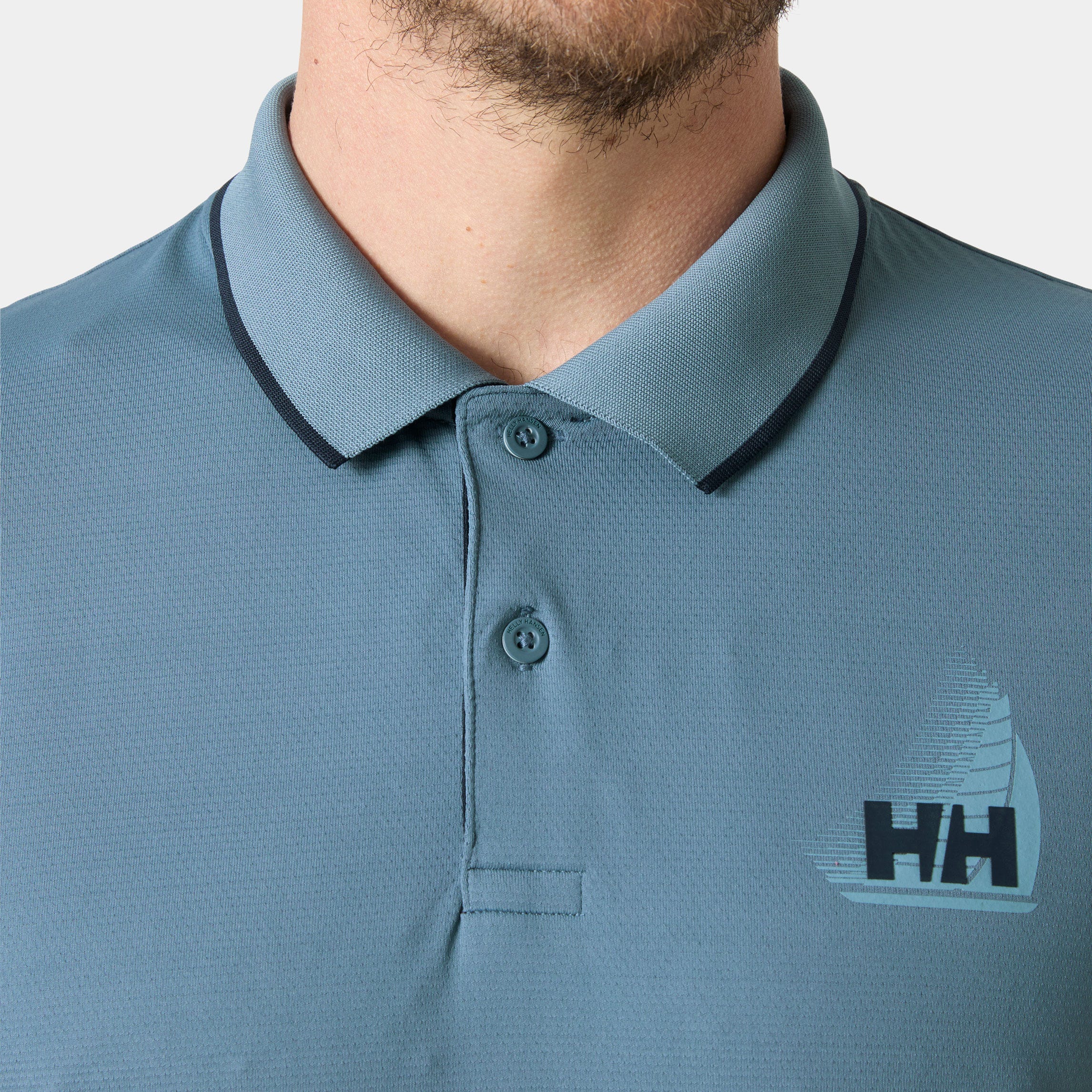 Men's HP Figari Polo - 601 WASHED NAVY