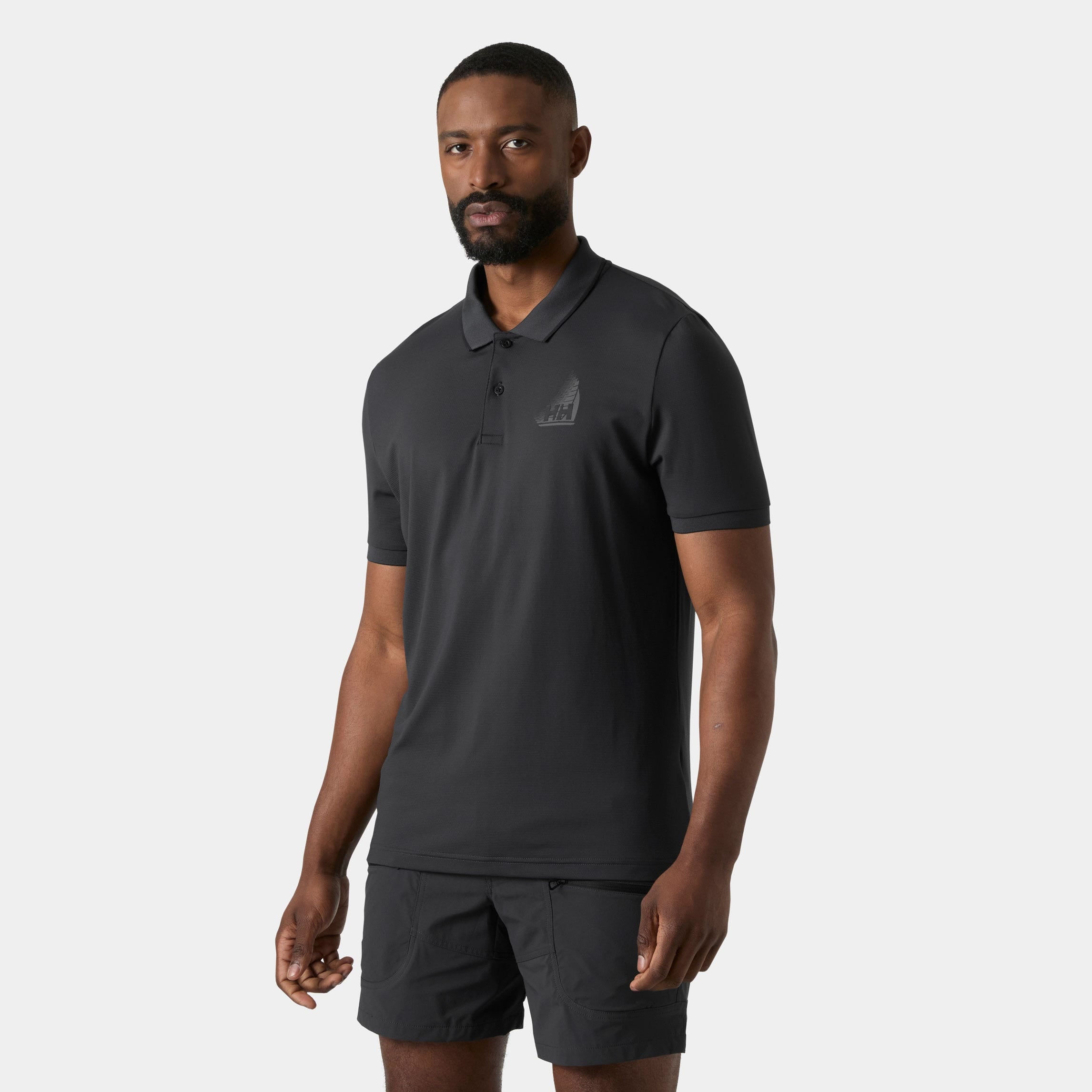 Men's HP Figari Polo - 980 EBONY