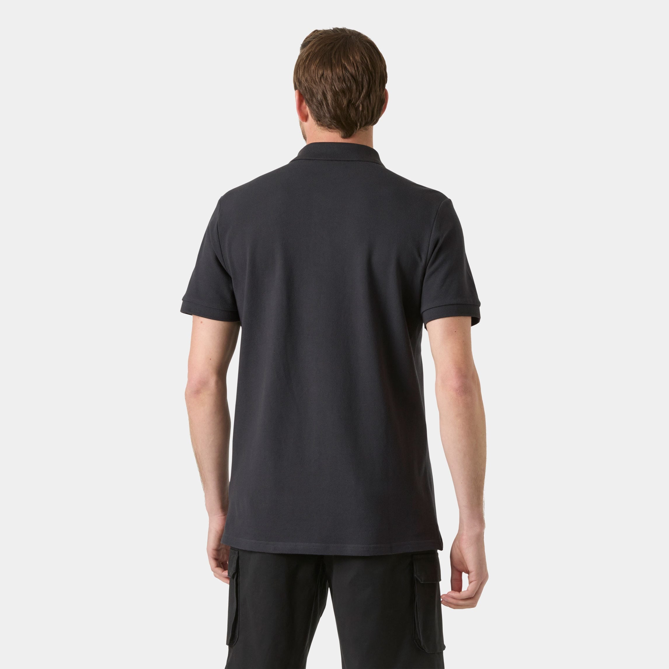Men's Crew Polo Pique - 980 EBONY