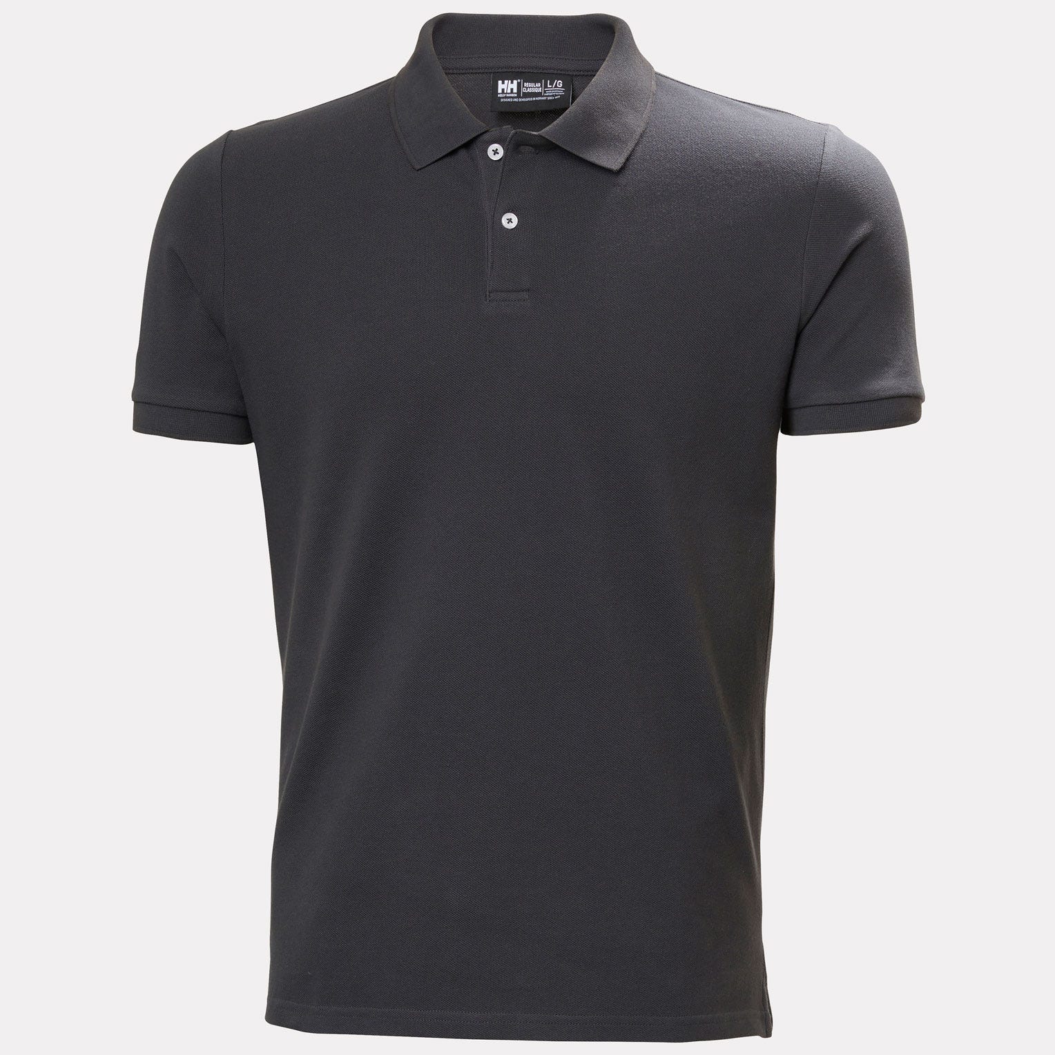 Men's Crew Polo Pique - 980 EBONY
