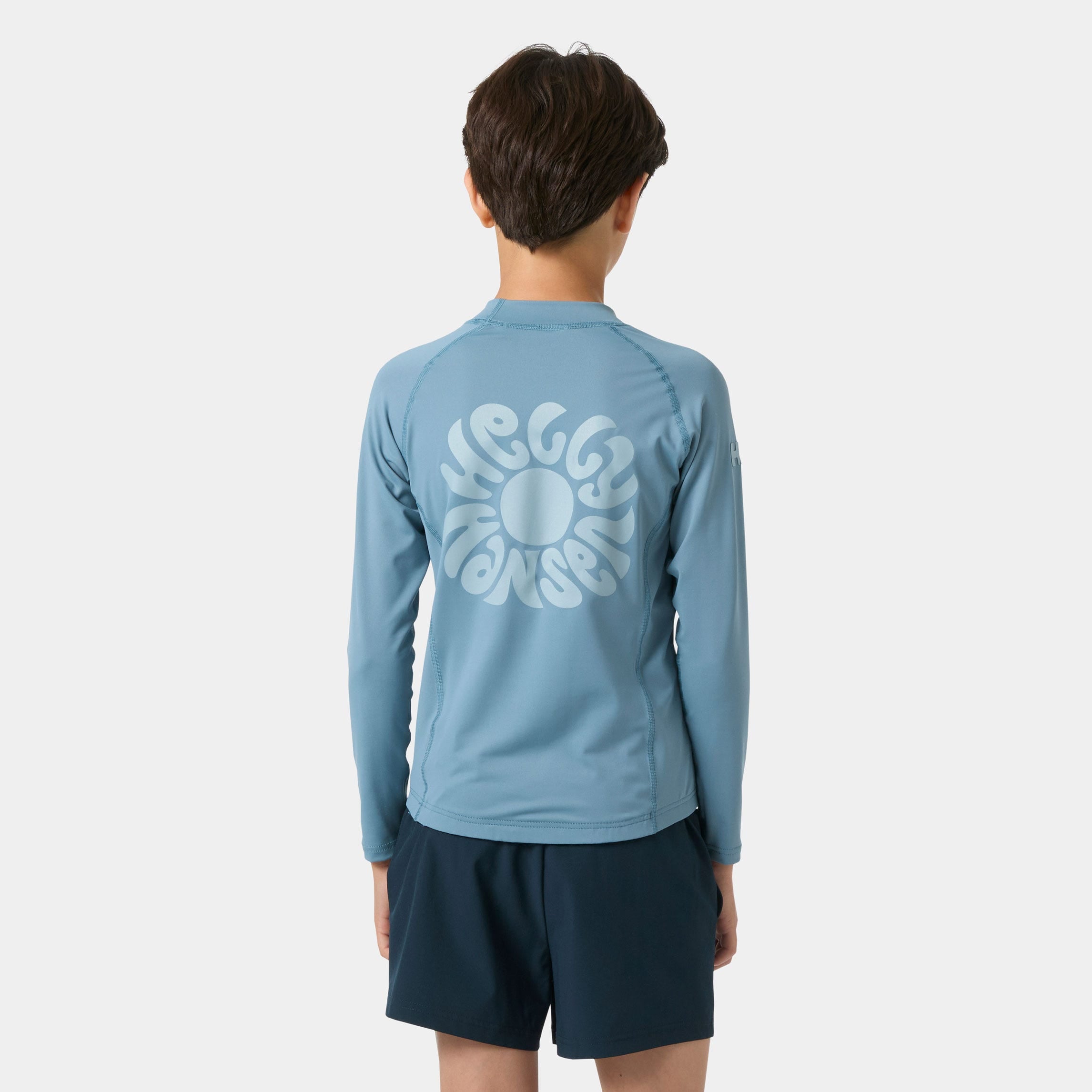 Juniors' Waterwear Rashguard - 601 WASHED NAVY