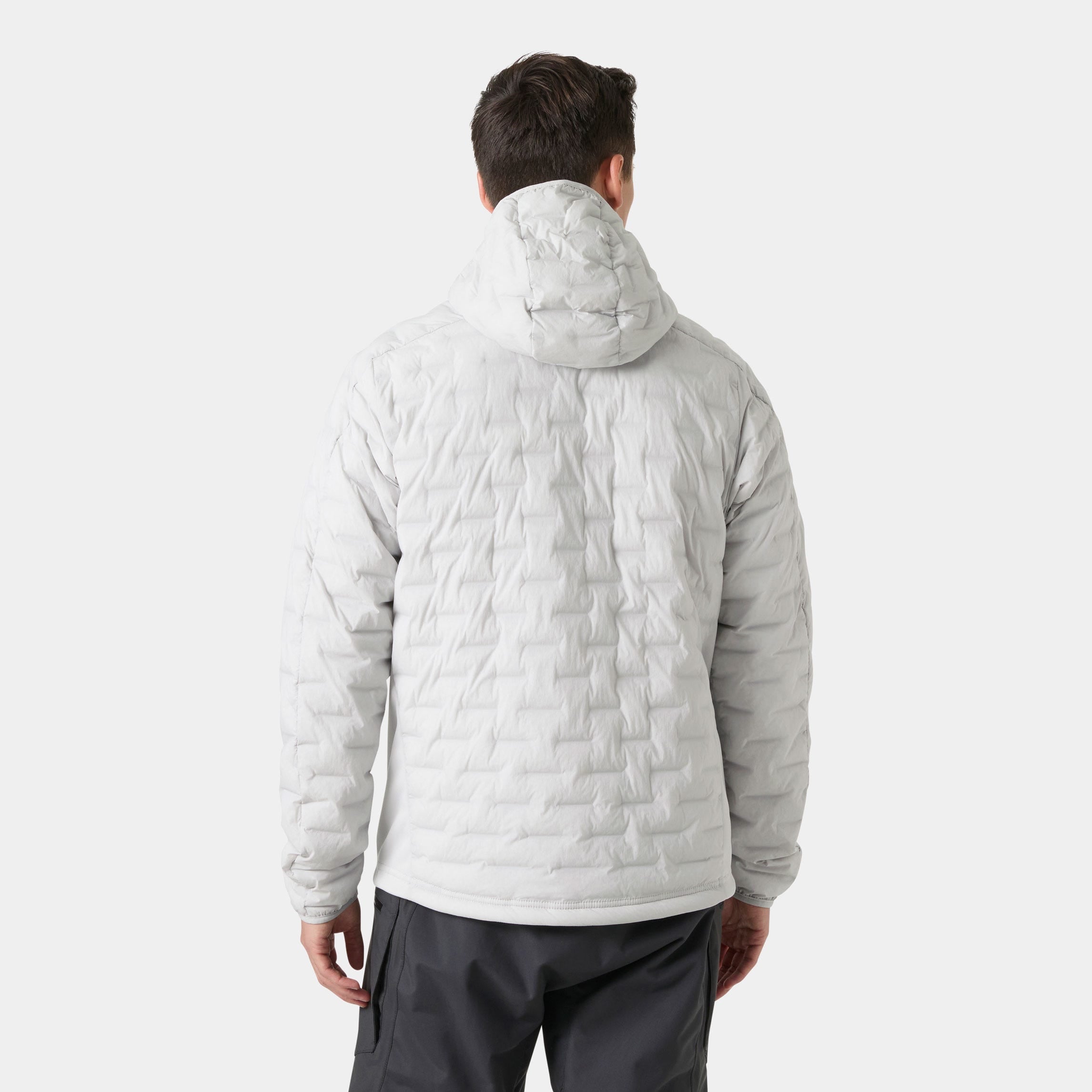 Men's HP Hybrid Stretch Hooded Insulator - 853 GREY FOG