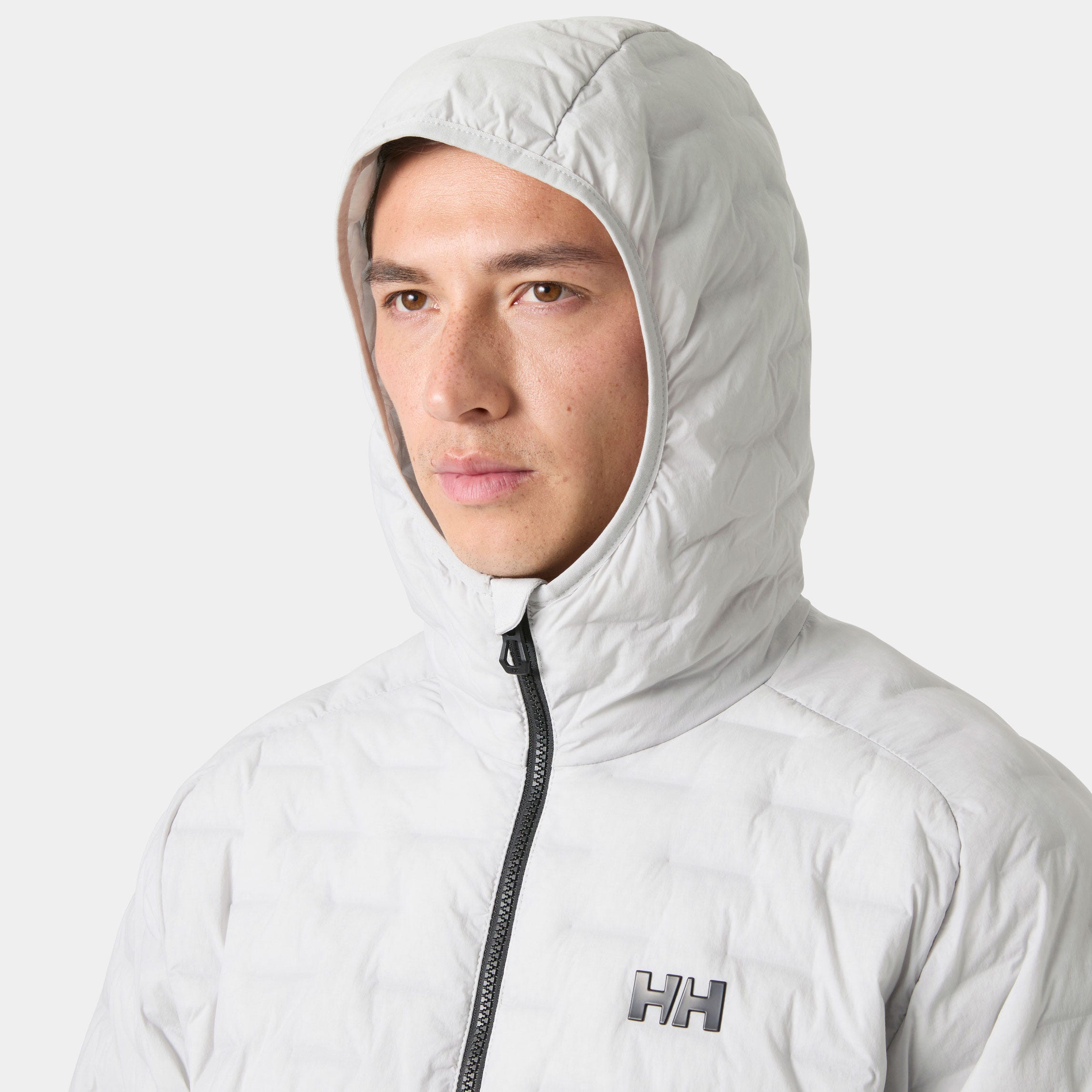 Men's HP Hybrid Stretch Hooded Insulator - 853 GREY FOG