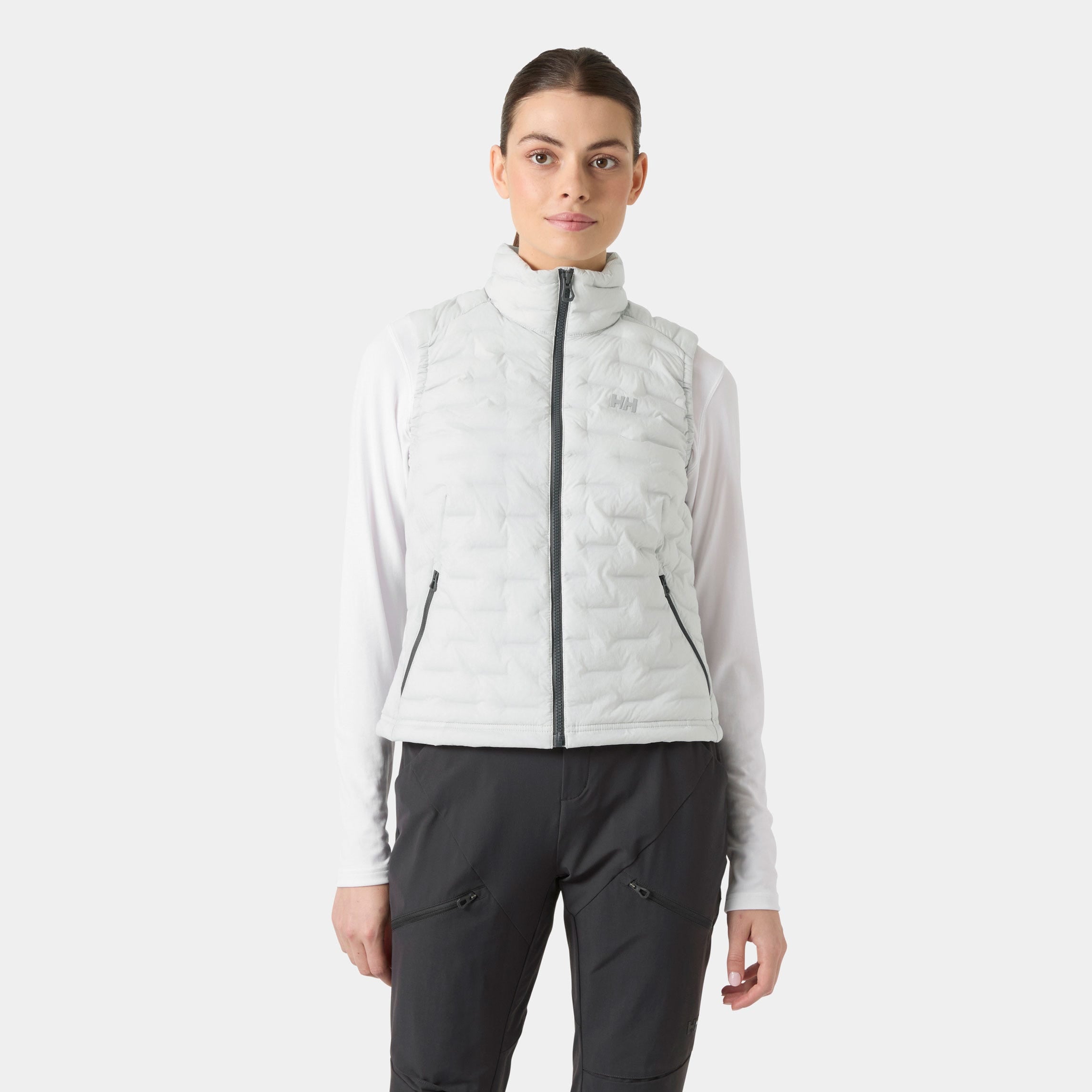 Women's HP Stretch Insulator Vest - 853 GREY FOG