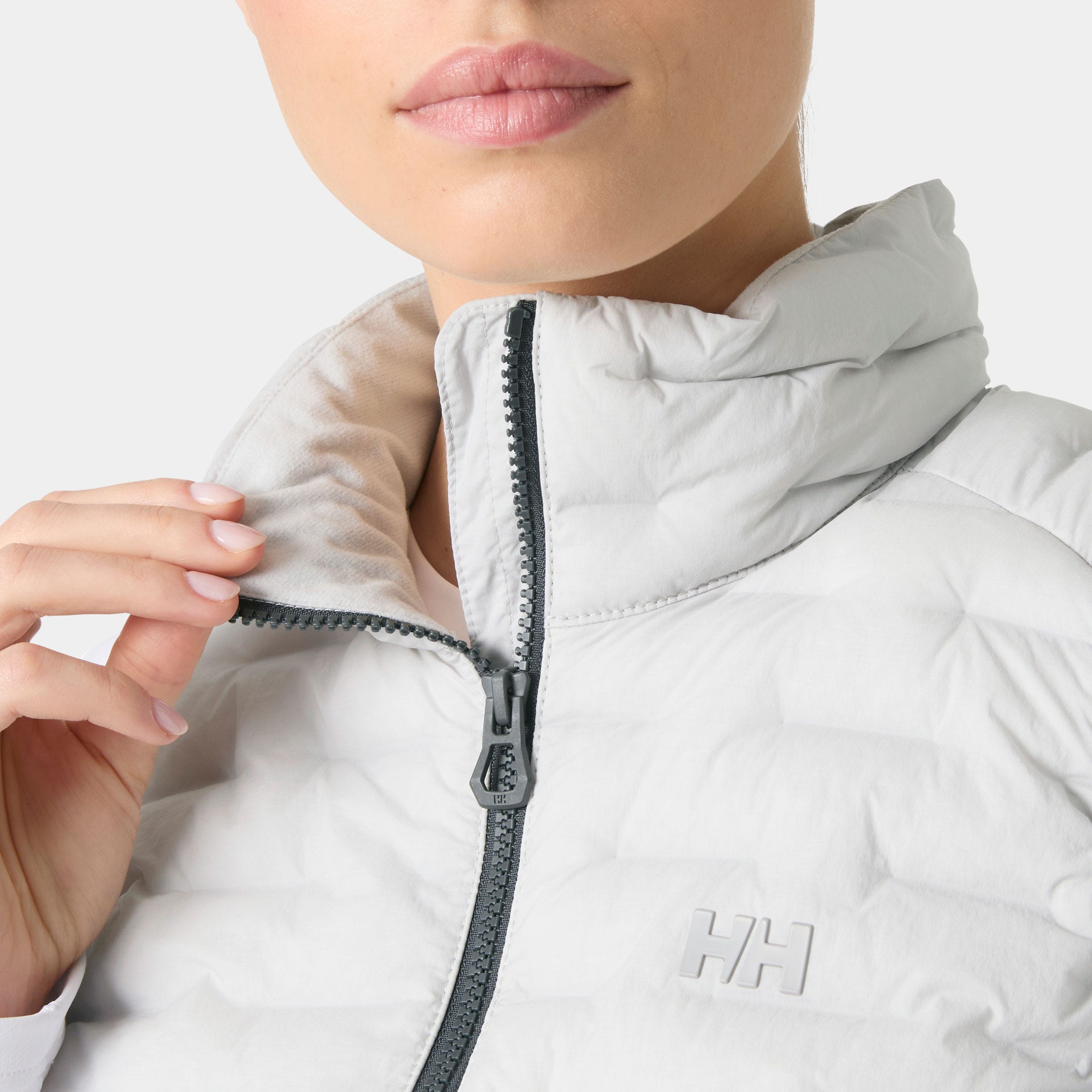 Women's HP Stretch Insulator Vest - 853 GREY FOG