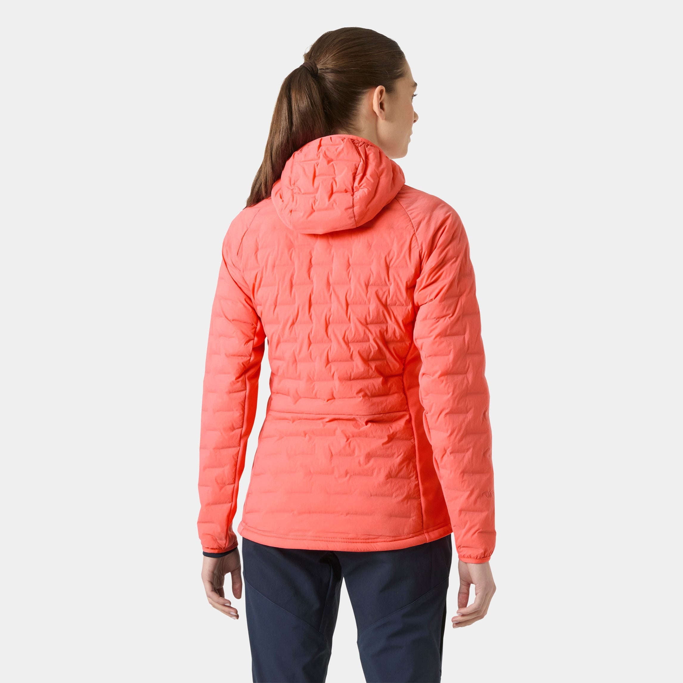 Women's HP Hooded Stretch Insulator - 098 SUNSET PINK