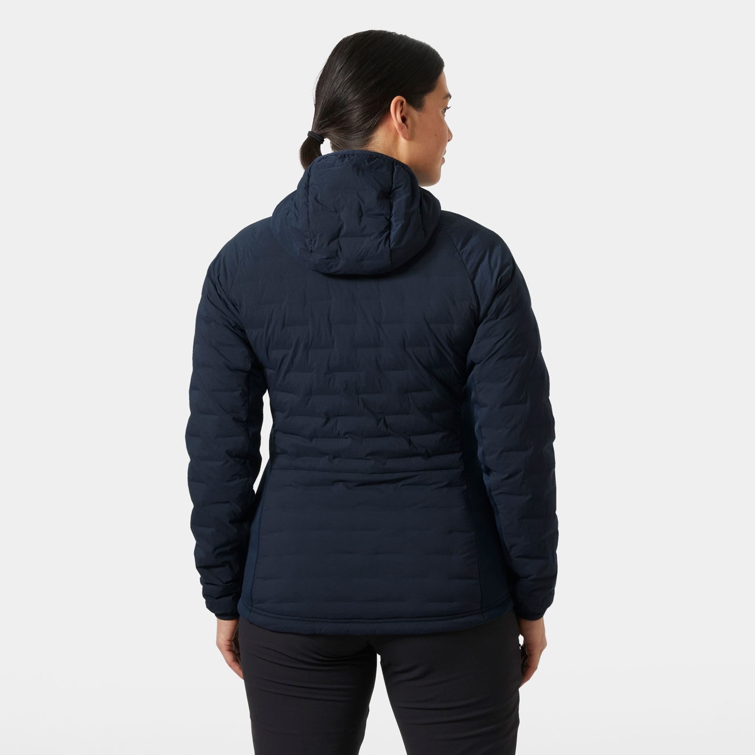 Women's HP Hooded Stretch Insulator - 597 NAVY