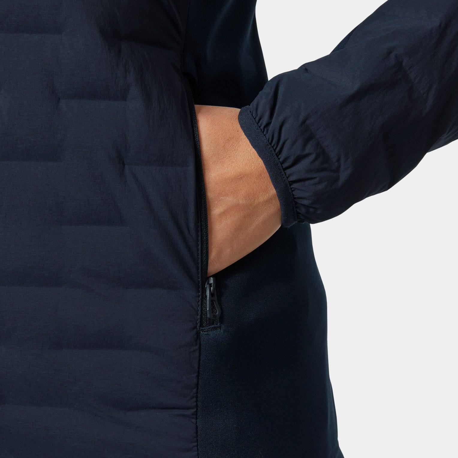 Women's HP Hooded Stretch Insulator - 597 NAVY