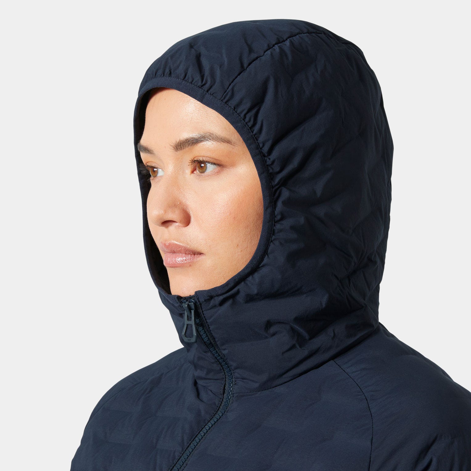Women's HP Hooded Stretch Insulator - 597 NAVY