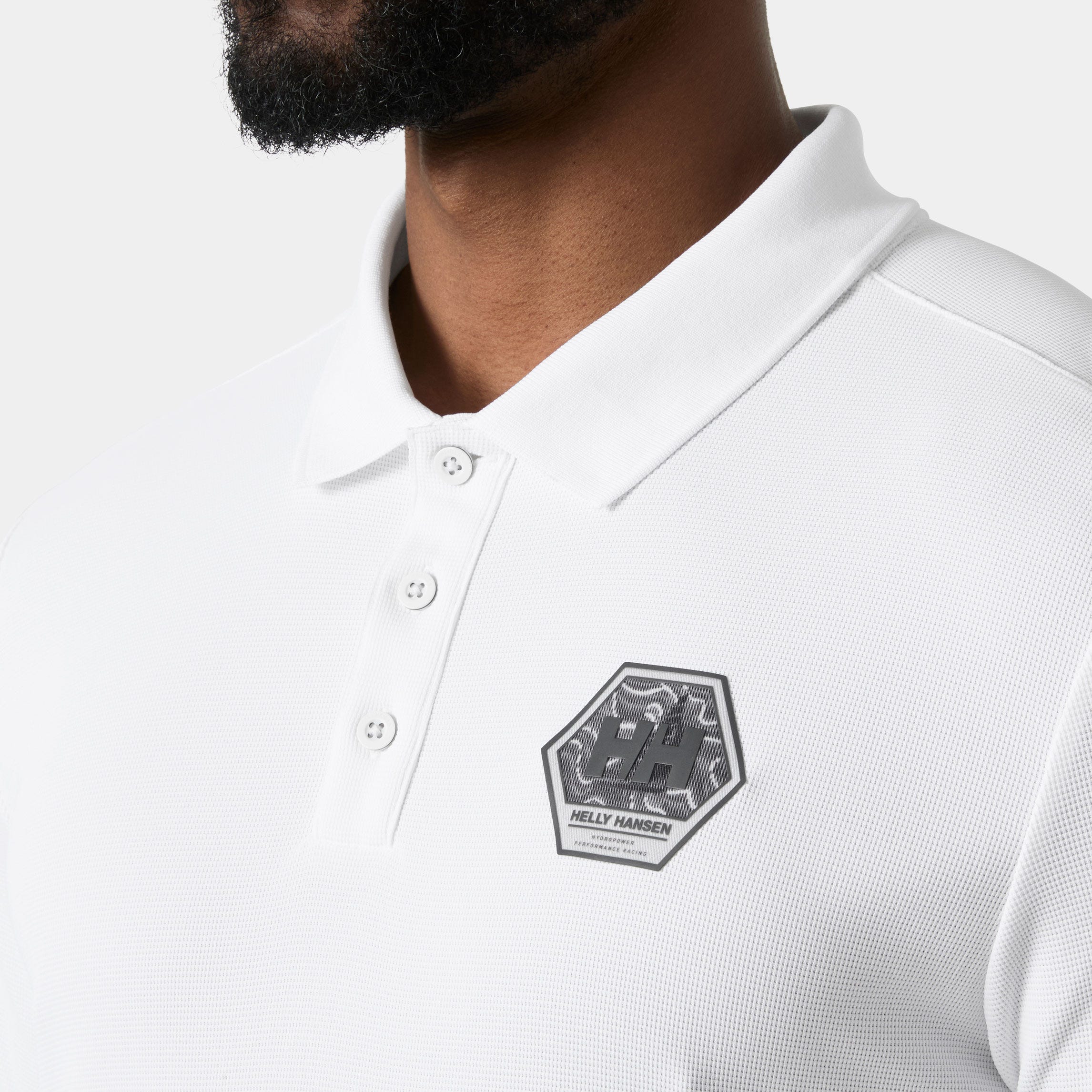 Men's HP Race Polo - 002 WHITE