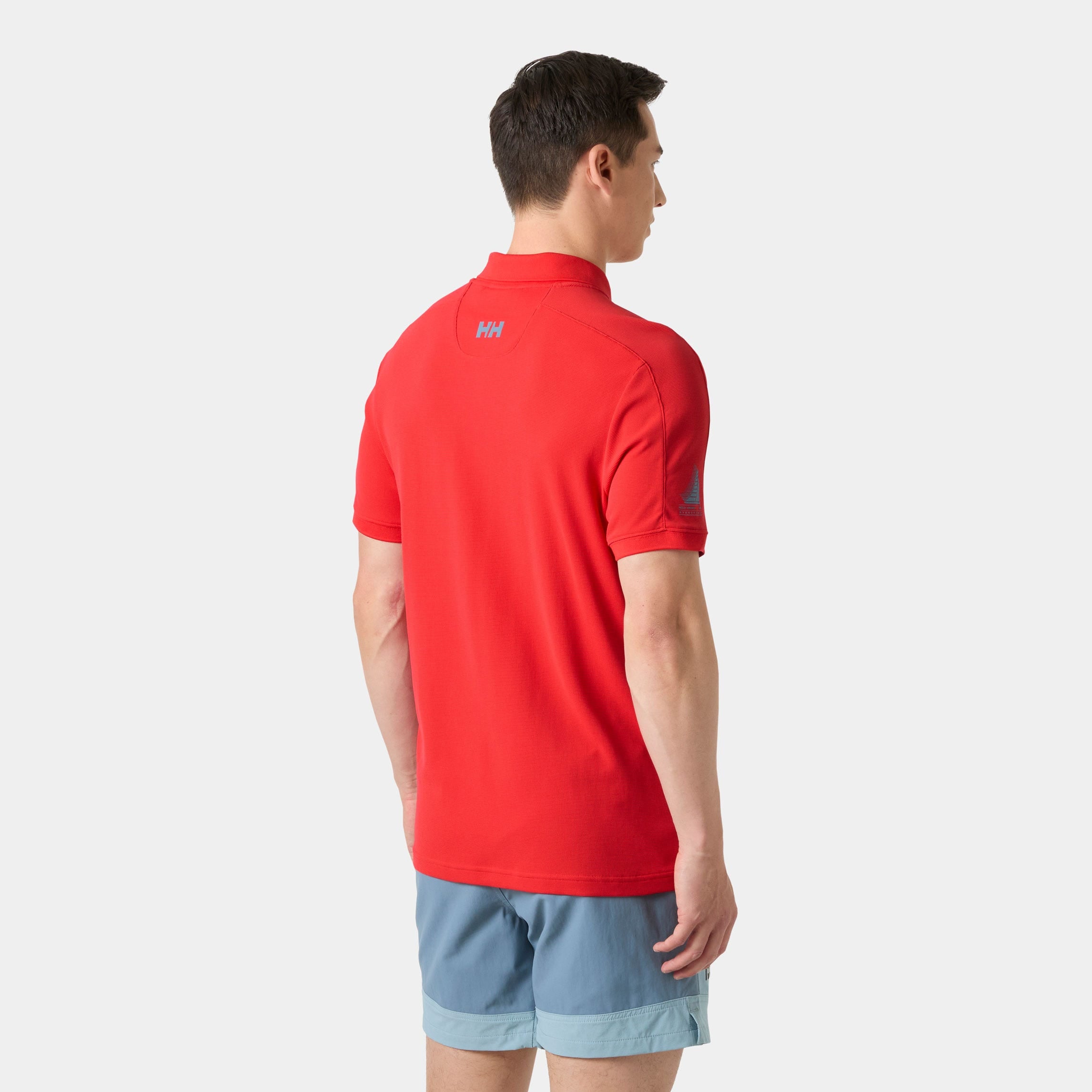 Men's HP Race Polo - 223 ALERT RED