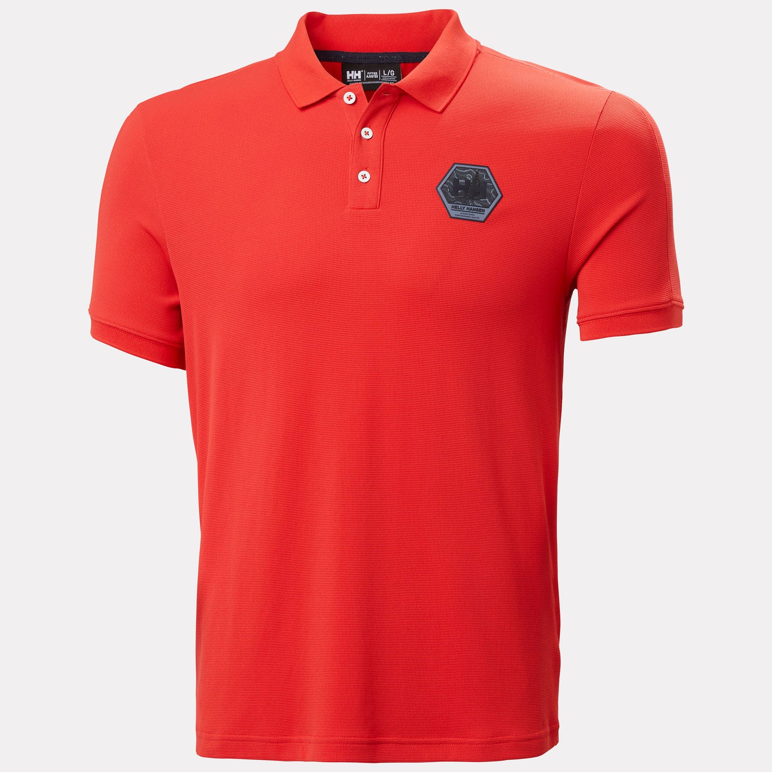 Men's HP Race Polo - 223 ALERT RED