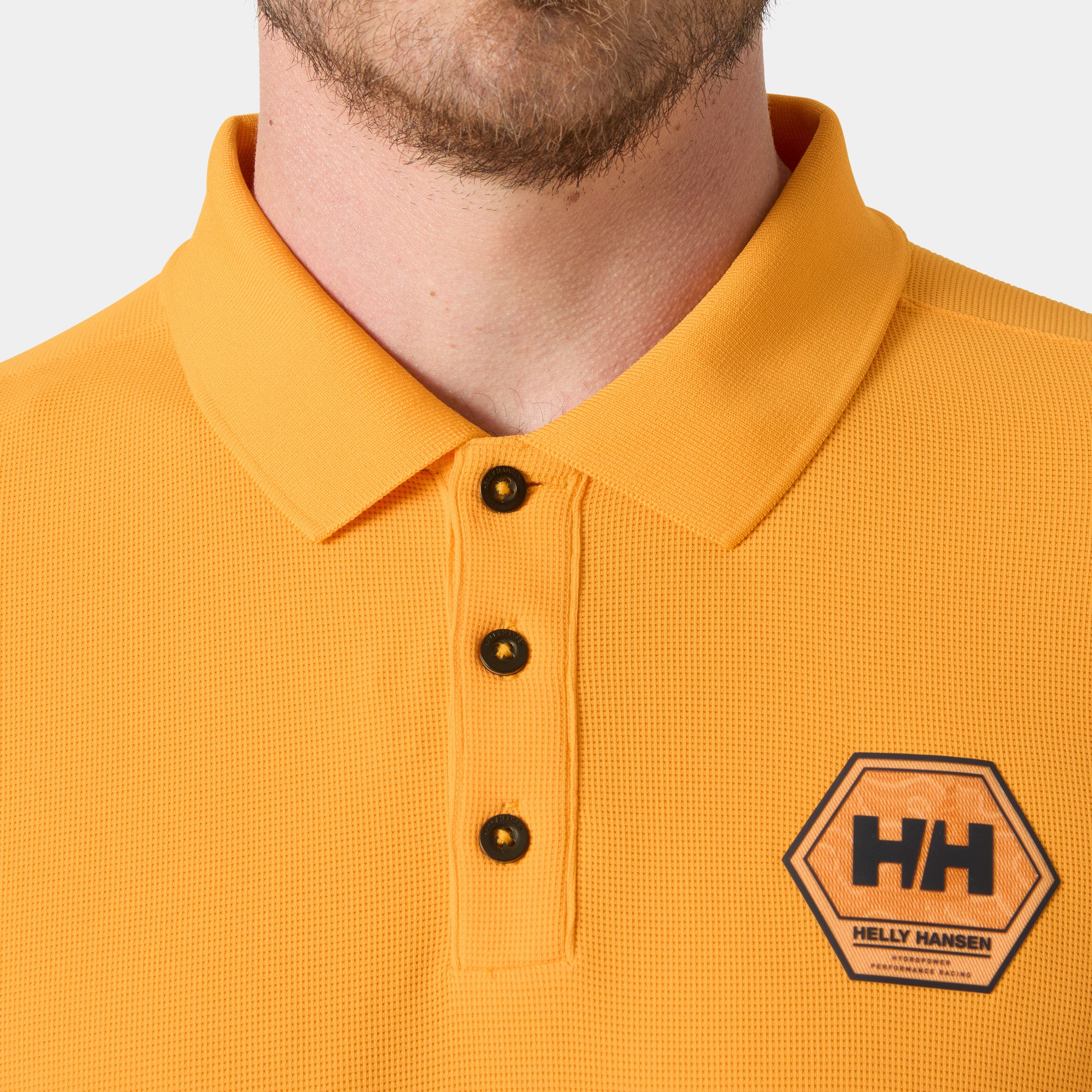 Men's HP Race Polo - 320 ORANGE SORBET