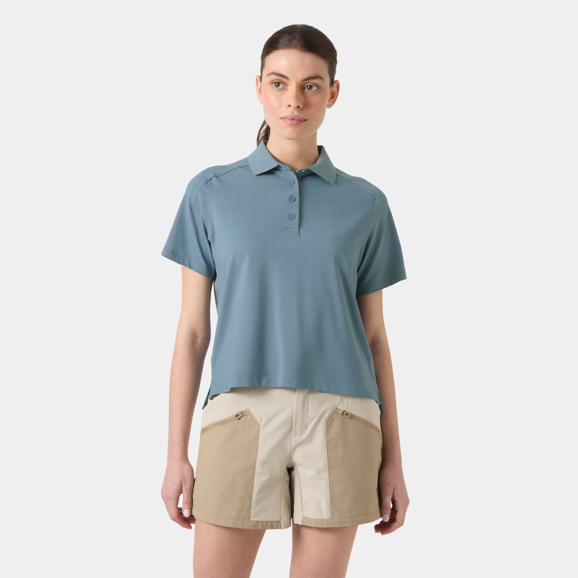 Women's HP Salina Polo - 601 WASHED NAVY