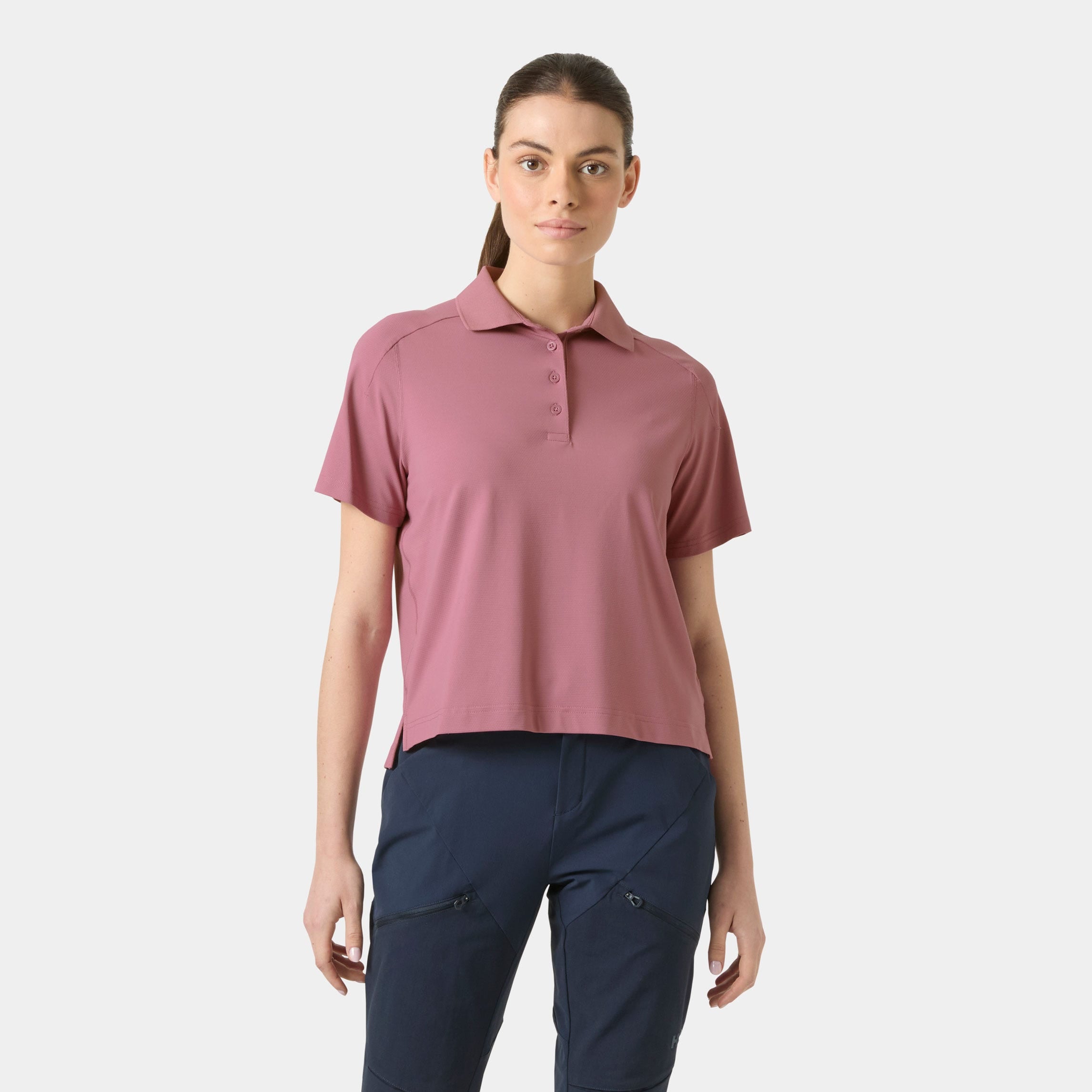 Women's HP Salina Polo - 664 WILDBERRY