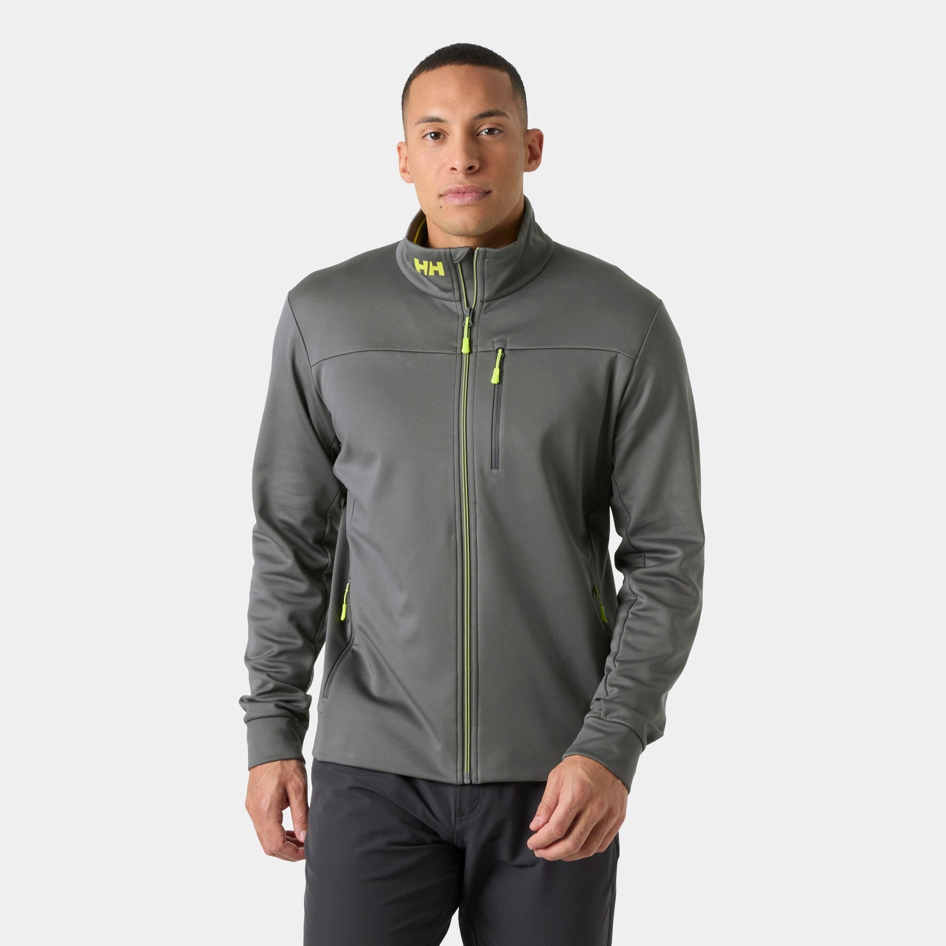 Men’s Crew Fleece Jacket - 831 THUNDER GRE