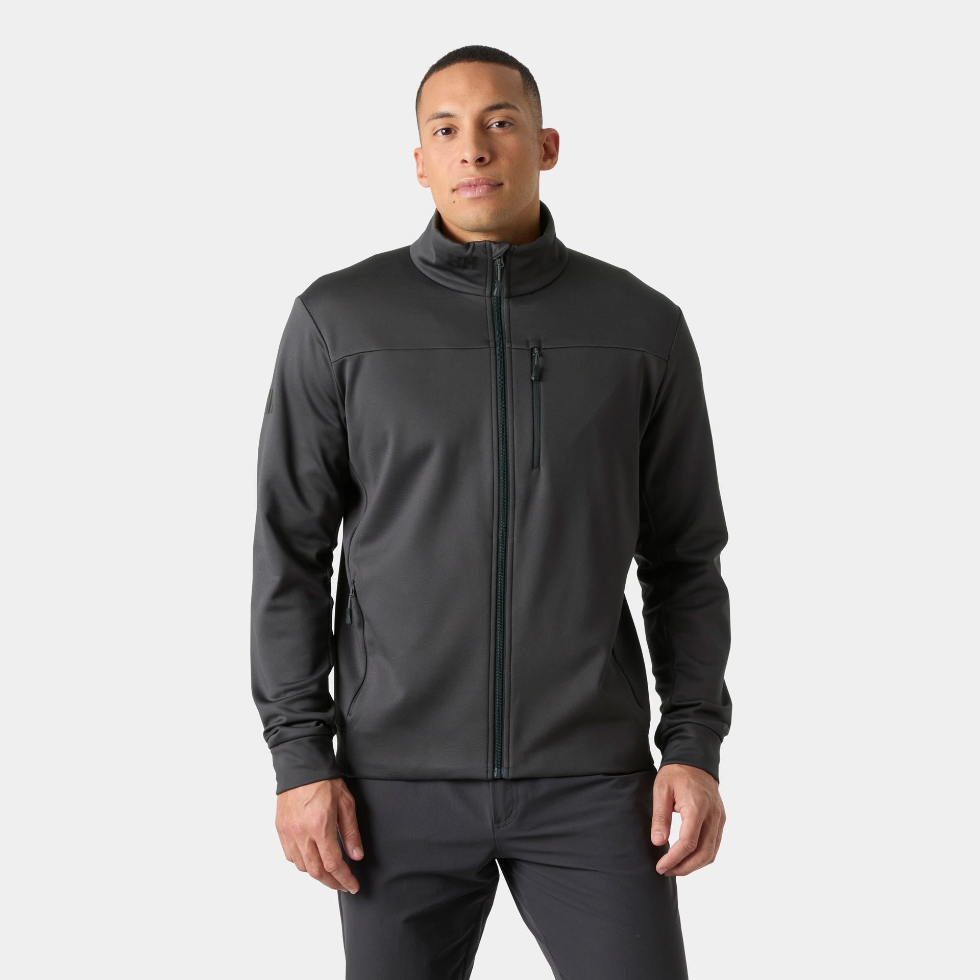 Men’s Crew Fleece Jacket - 980 EBONY