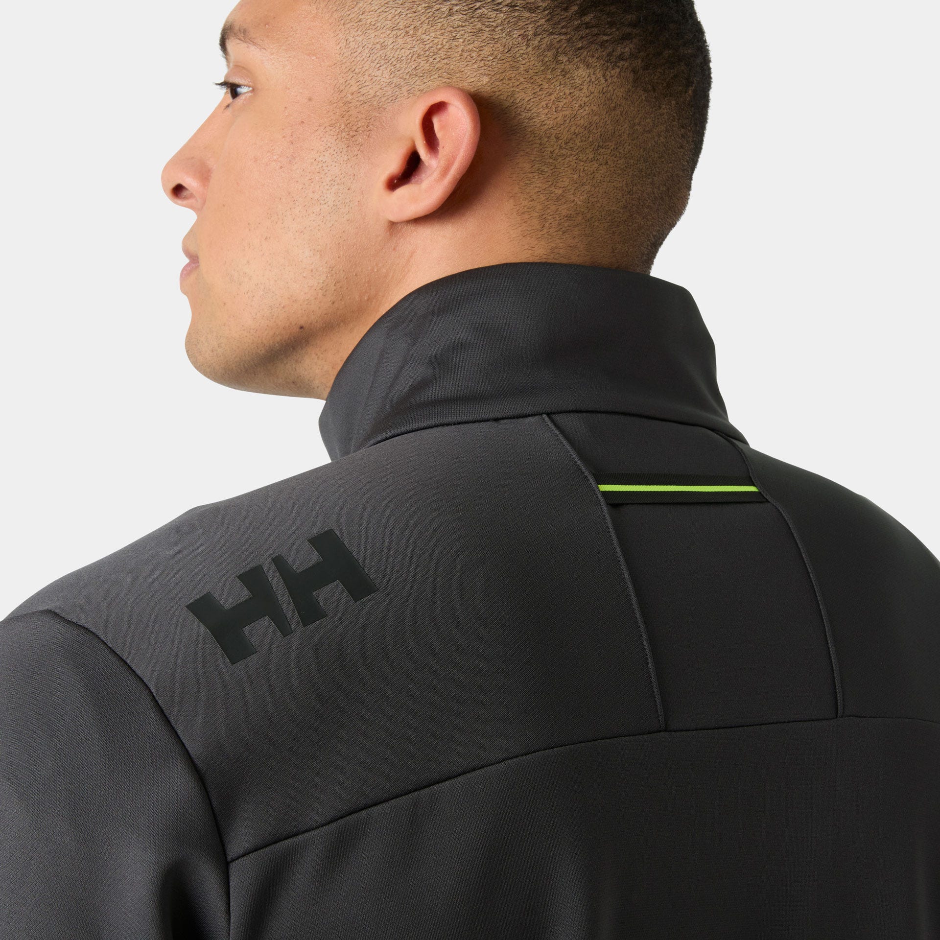 Men’s Crew Fleece Jacket - 980 EBONY