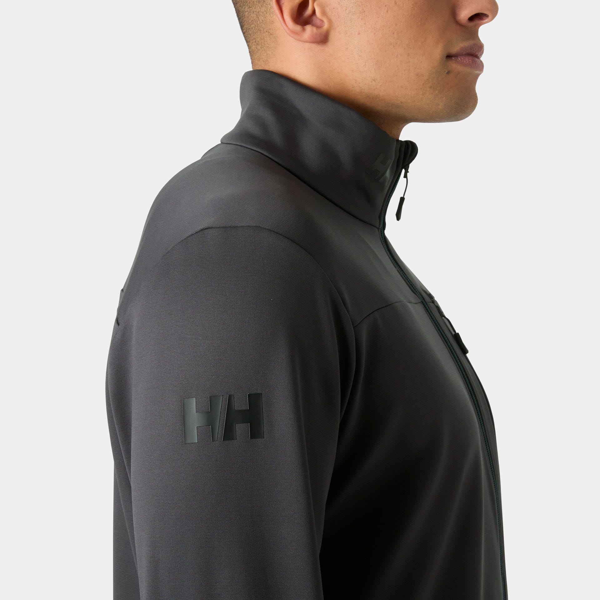 Men’s Crew Fleece Jacket - 980 EBONY