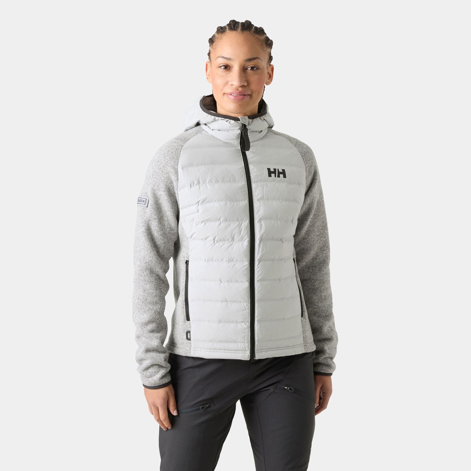 Women's Skagen Hybrid Knit Insulator - 853 GREY FOG