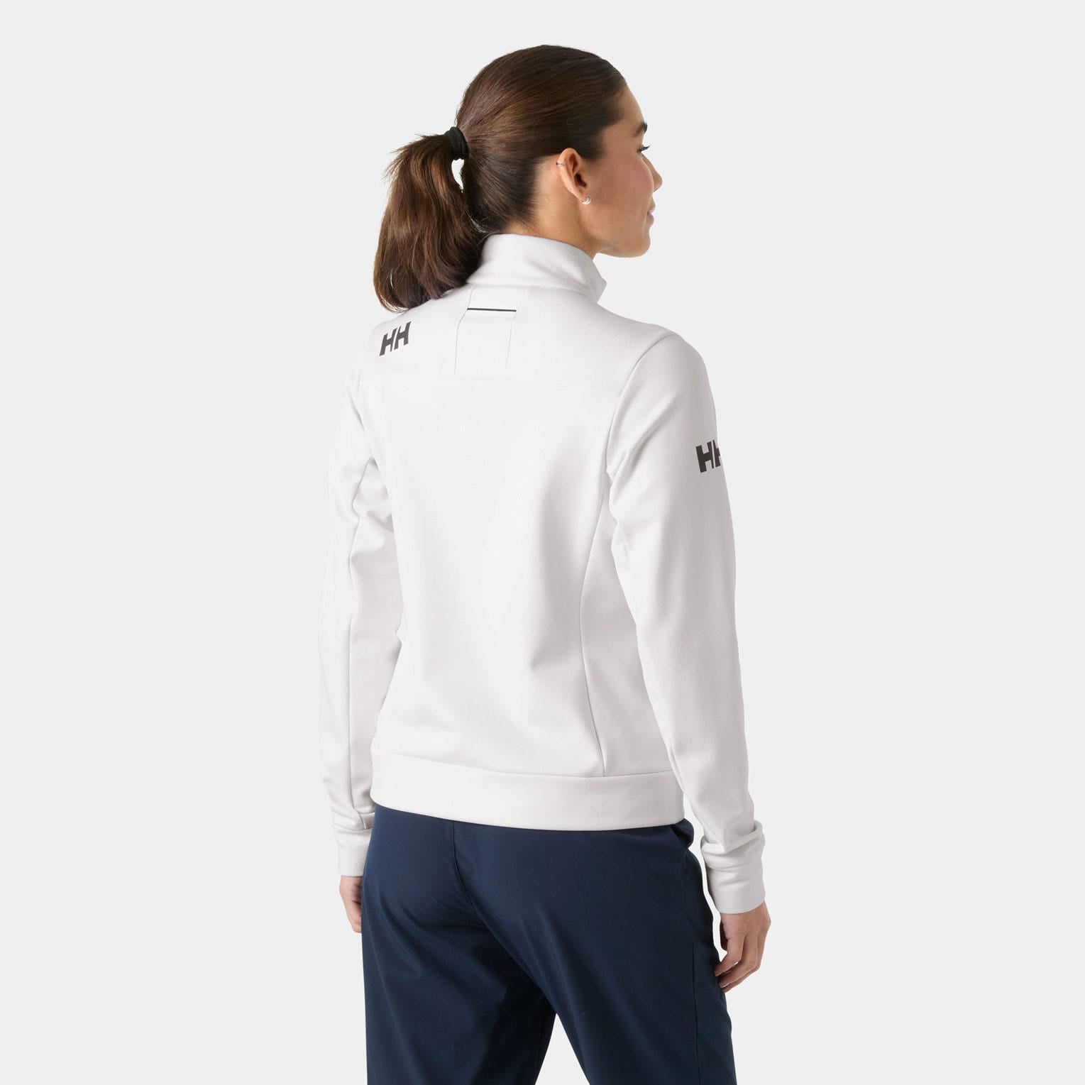 Women’s Crew Fleece Jacket - 001 WHITE