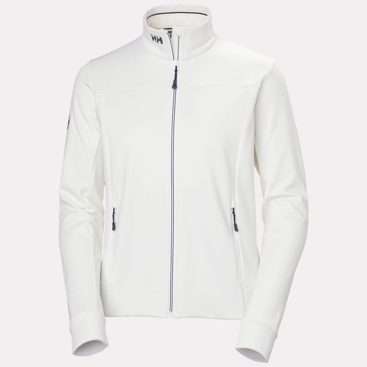 Women’s Crew Fleece Jacket - 001 WHITE