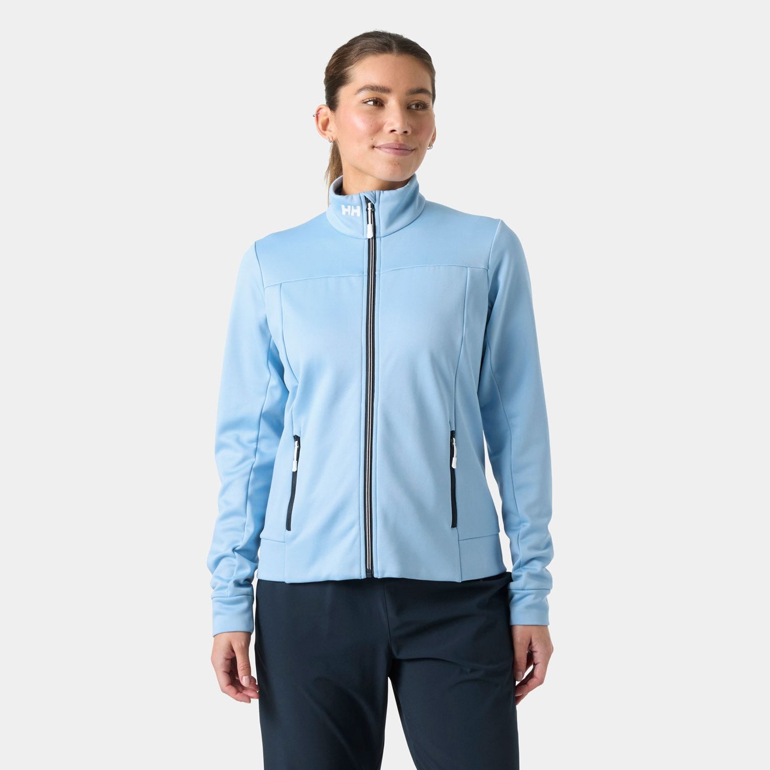 Women’s Crew Fleece Jacket - 627 BRIGHT BLUE