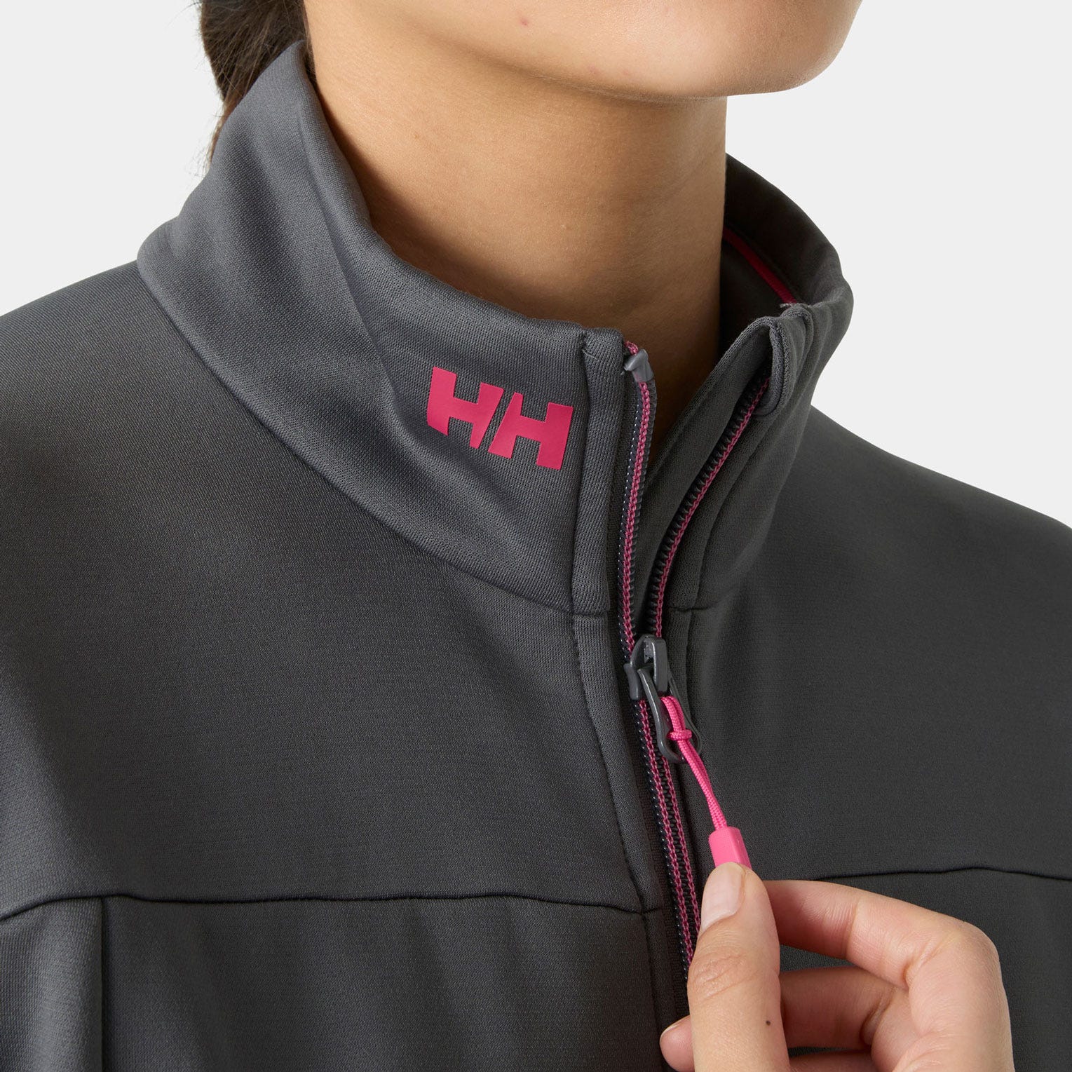 Women’s Crew Fleece Jacket - 831 THUNDER GRE
