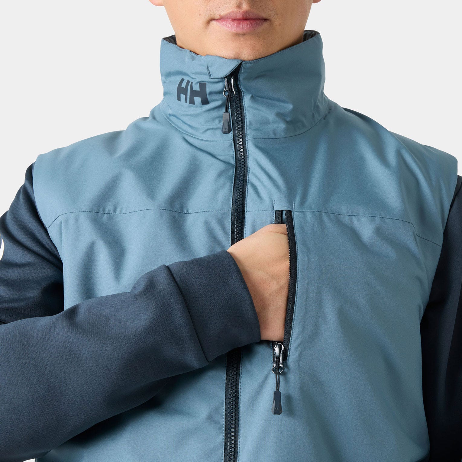 Men’s Crew Pile Vest - 601 WASHED NAVY