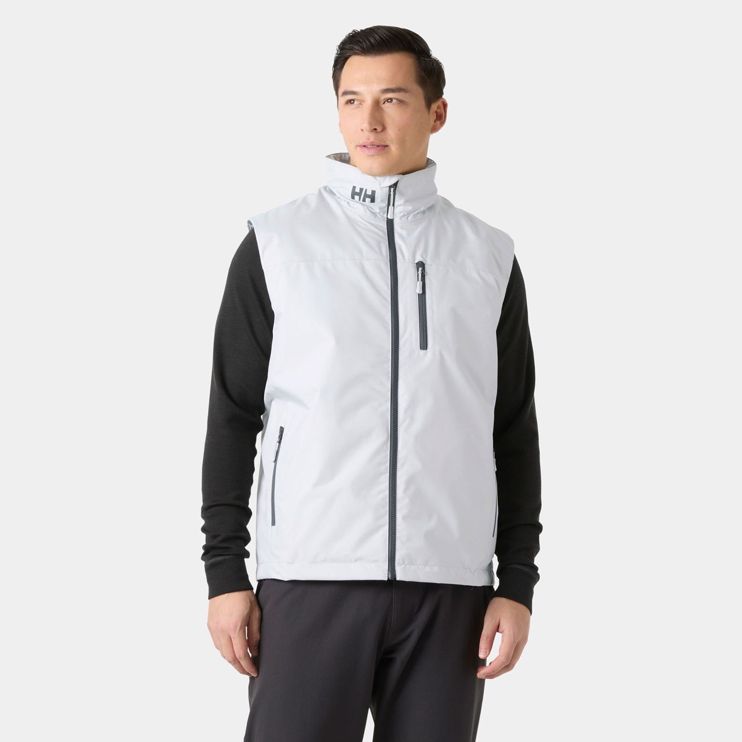 Men’s Crew Pile Vest - 853 GREY FOG