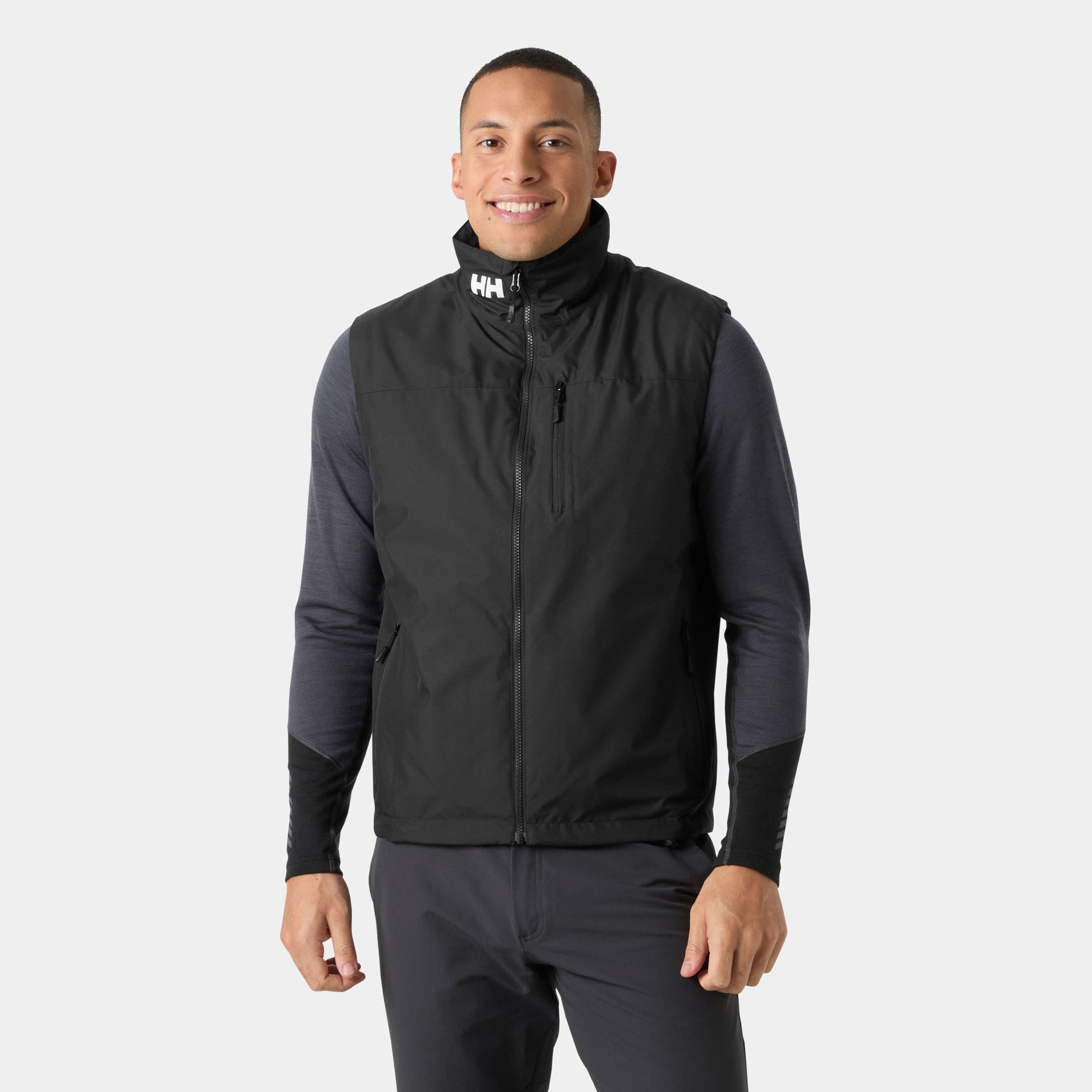 Men’s Crew Pile Vest - 990 BLACK