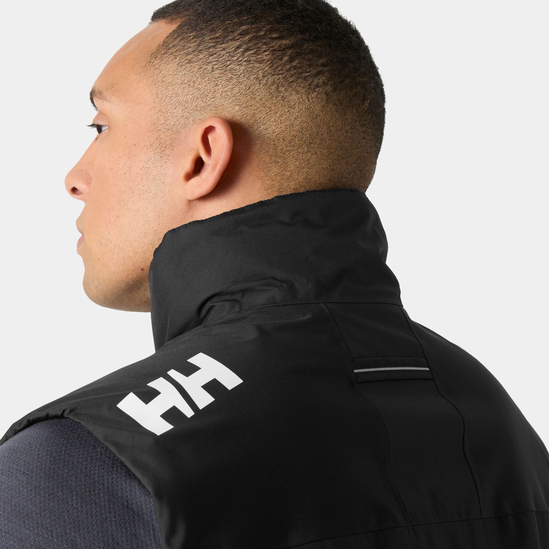 Men’s Crew Pile Vest - 990 BLACK
