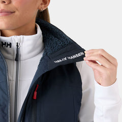 Women’s Crew Pile Vest - 597 NAVY