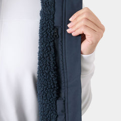 Women’s Crew Pile Vest - 597 NAVY