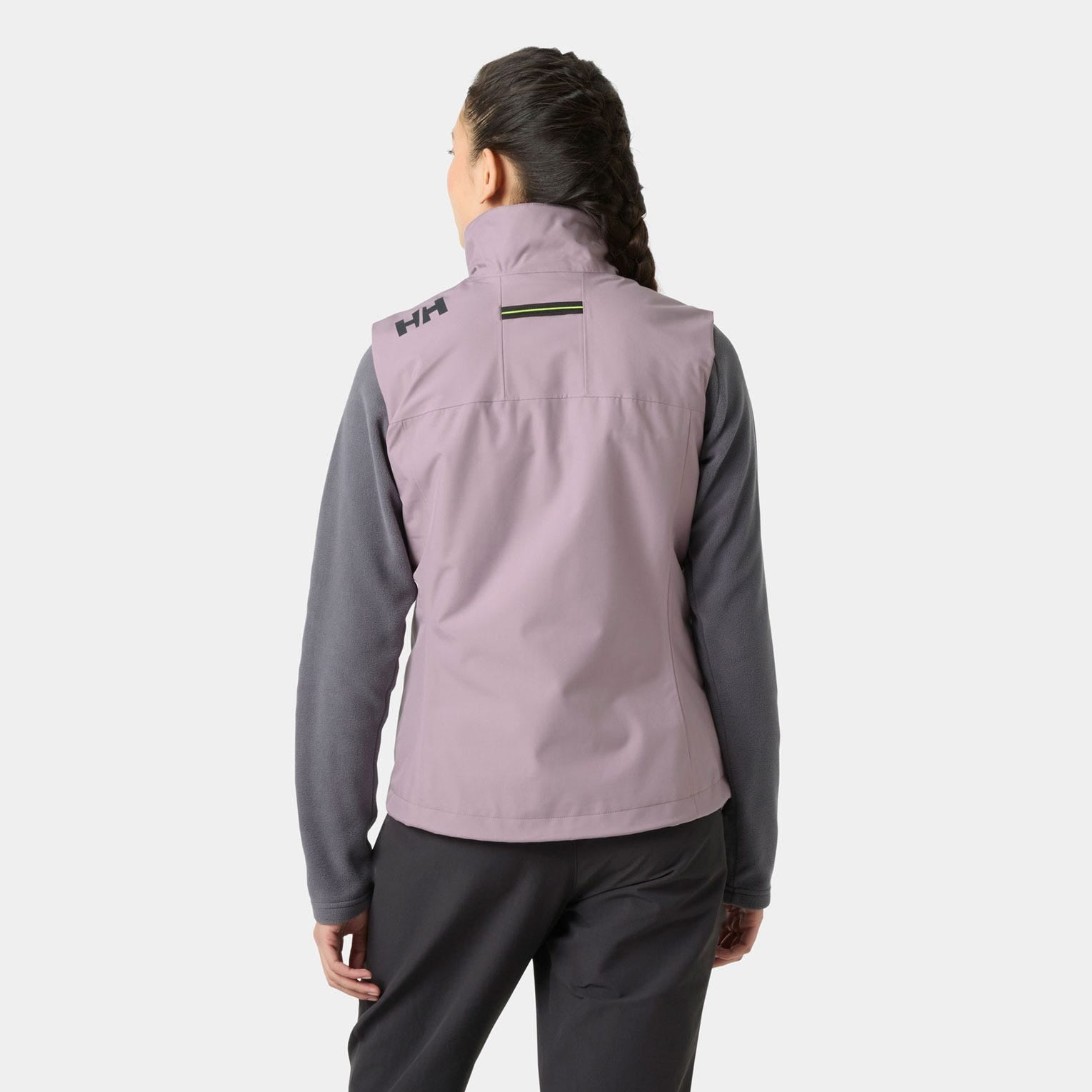 Women’s Crew Pile Vest - 676 PURPLE CLAY